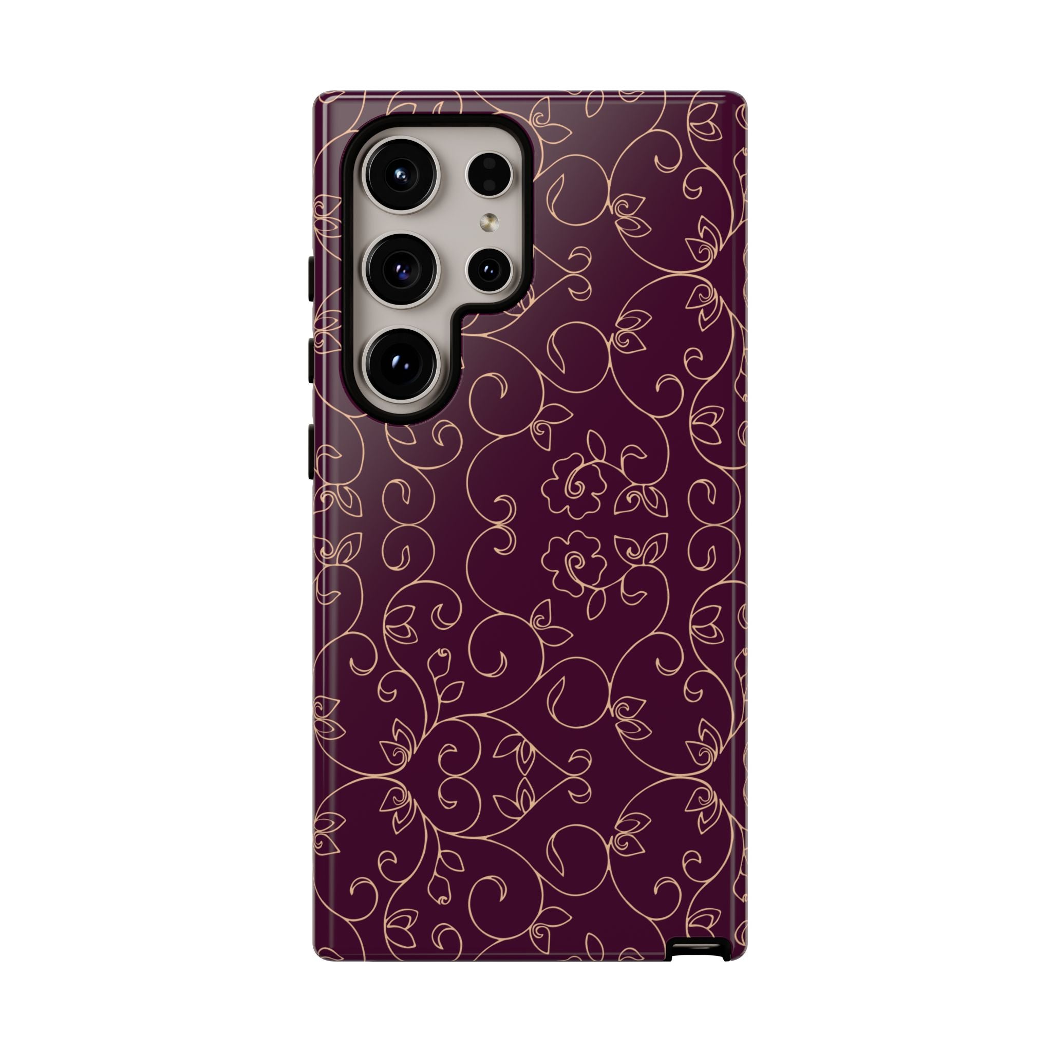 Elegant Floral Phone Case | Durable Mobile Cover, Gift for Her, Floral Design, Stylish Accessory, Phone Protection