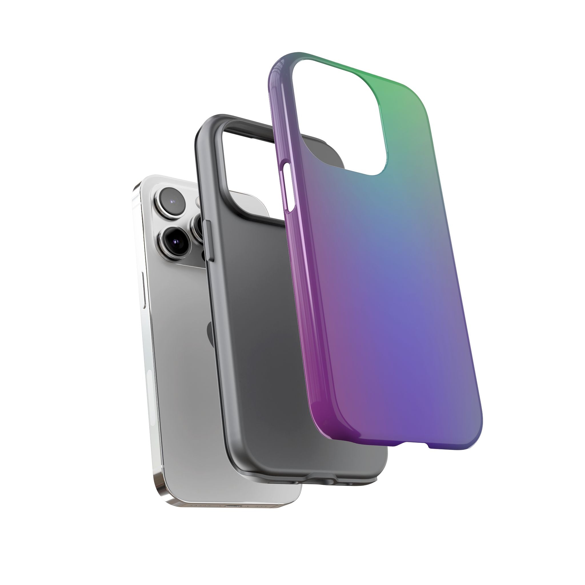 Gradient Phone Case, Durable Phone Protector, Trendy Cell Phone Accessory, Gift for Tech Lovers, Stylish Mobile Case