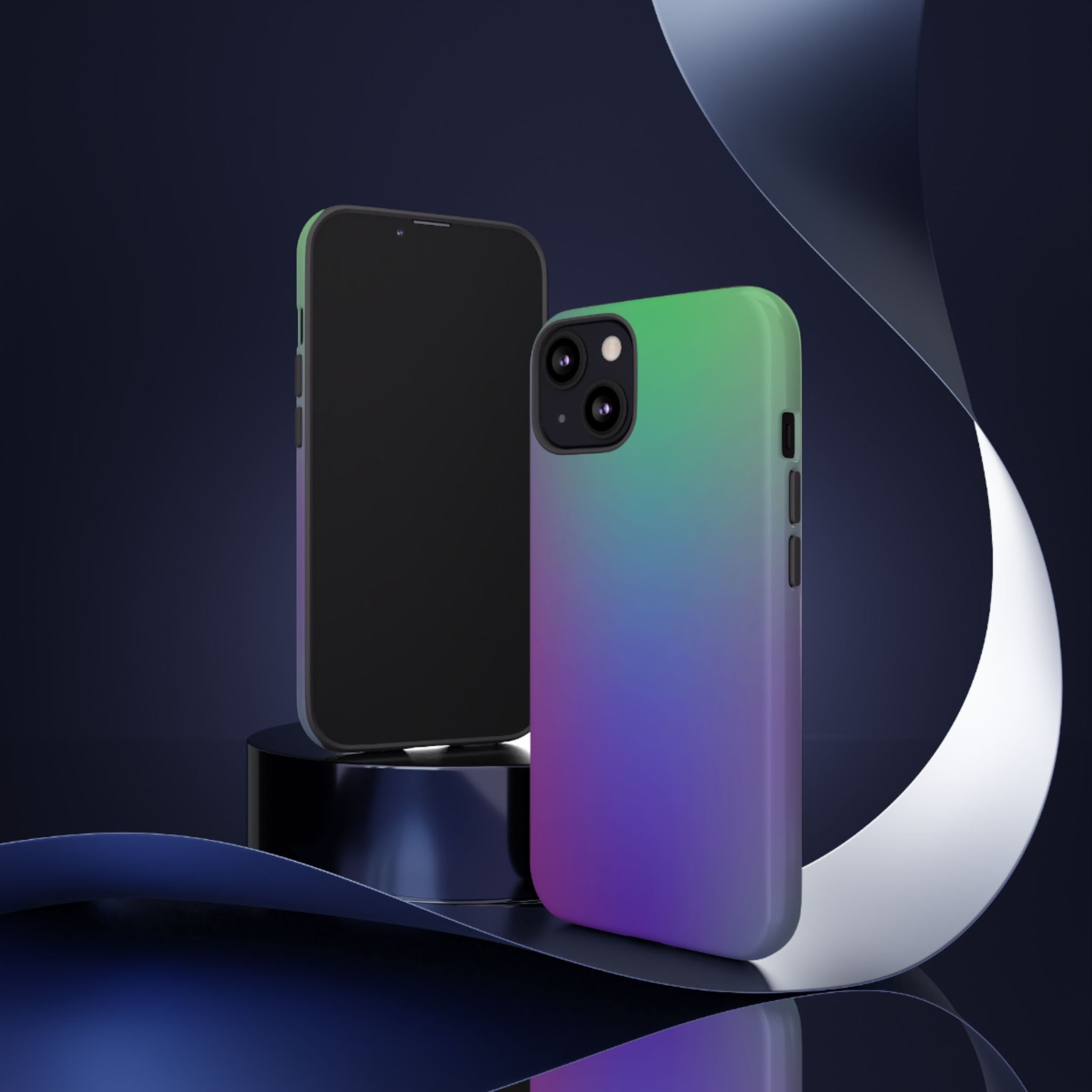 Gradient Phone Case, Durable Phone Protector, Trendy Cell Phone Accessory, Gift for Tech Lovers, Stylish Mobile Case