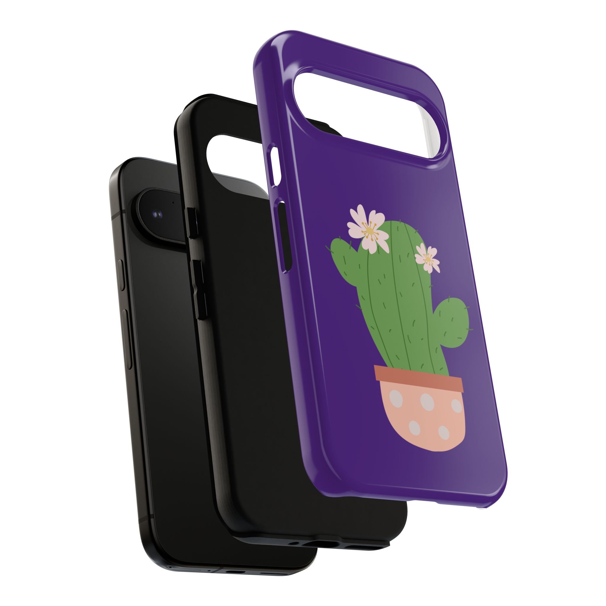 Cactus Phone Case, Tough Cases, Cute Floral, Trending Design, Unique Gift, Phone Accessories, Summer Vibe, Nature Lover