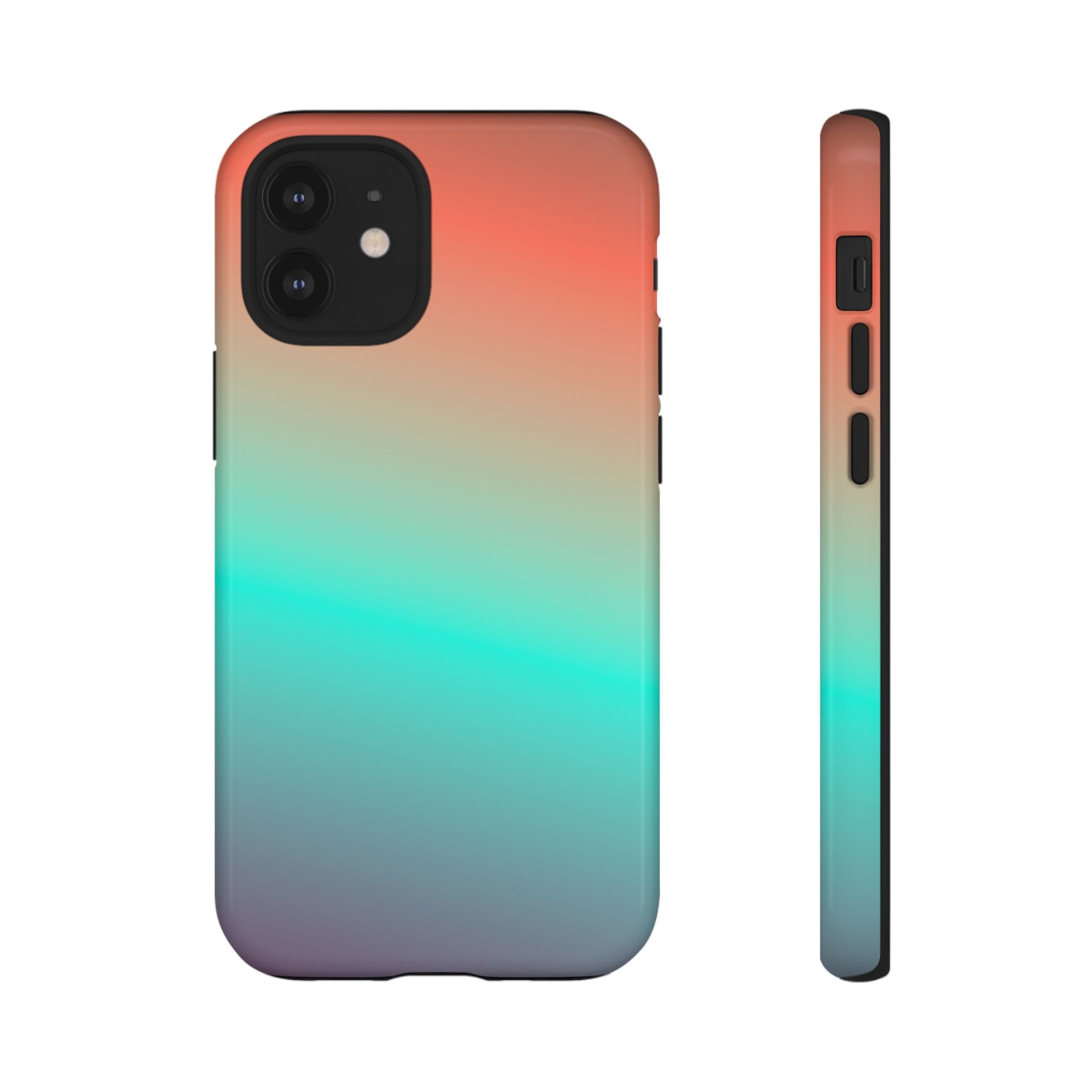 Gradient Phone Case, Tough Cases for Protection, Stylish iPhone Cover, Trendy Mobile Accessory, Perfect Gift for Tech Lovers
