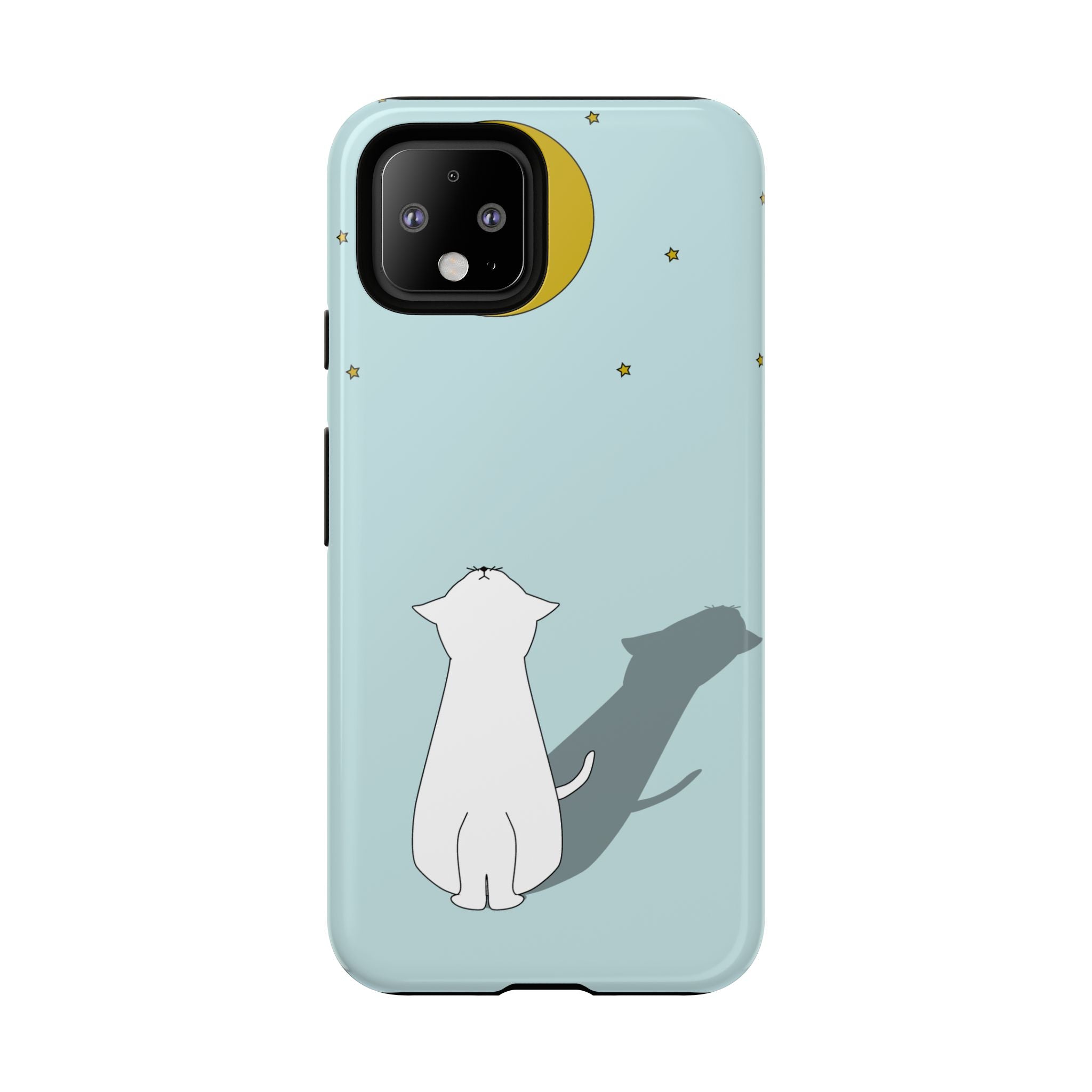 Cute Cat Phone Case, Tough Phone Cover, Pet Lover Gift, Unique Case, Animal Decor, Birthday Gift