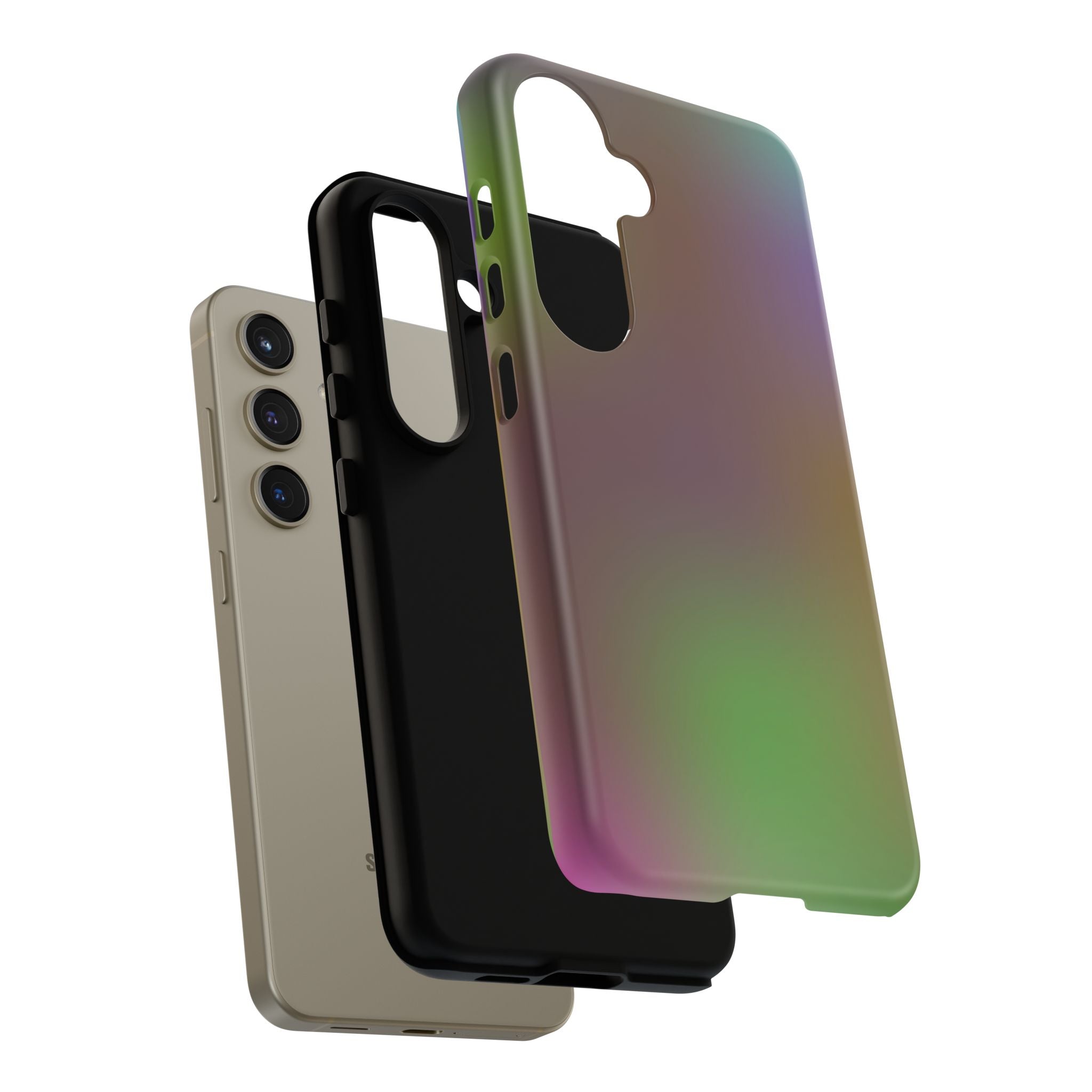 Colorful Gradient Phone Case, Tough Cases for Protection, Stylish Mobile Cover, Unique Gift, Modern Tech Accessory