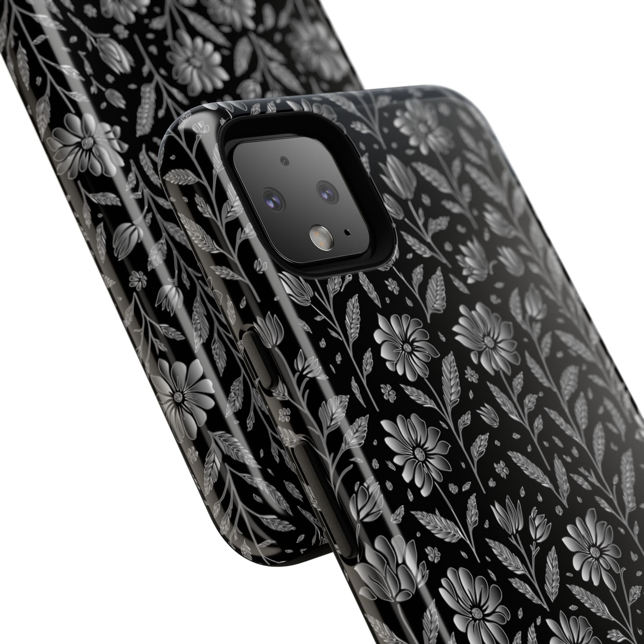 Stylish Floral Phone Case, Tough Floral Case, Botanical Phone Cover, Durable Floral Phone Protector, Gift for Her