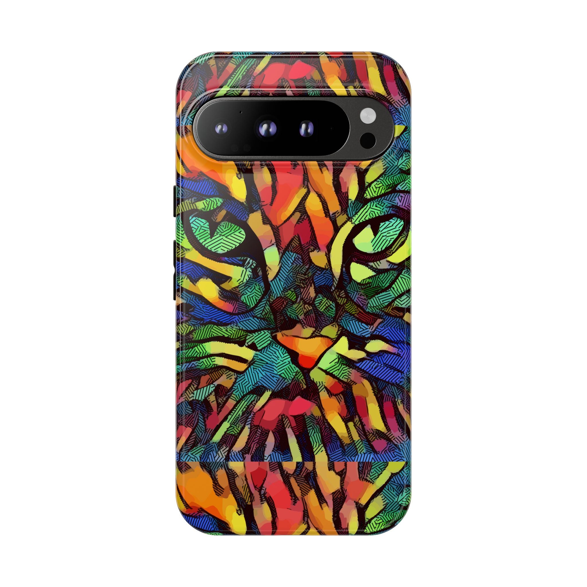 Colorful Phone Cases for Vibrant Style - Tough Cases, Unique Gifts, Animal Print, Artistic Design, Phone Accessories, Eco-Friendly