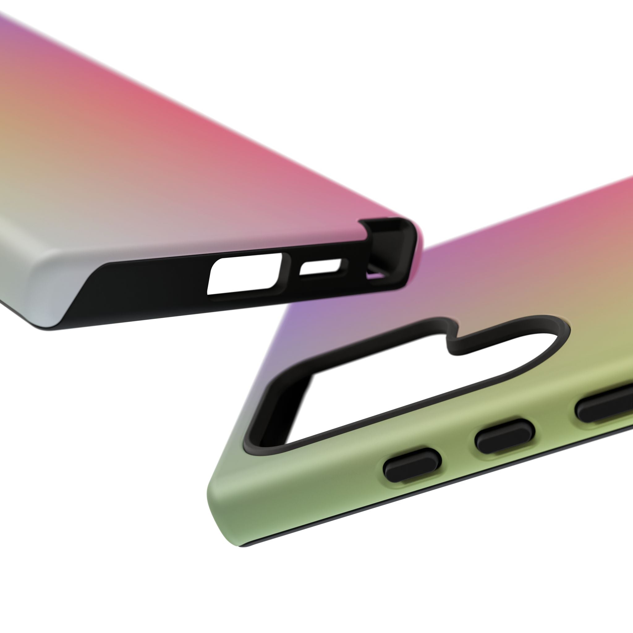 Gradient Phone Case, Tough Cases, Colorful Tech Accessory, Modern Phone Protection, Trendy Gift for Friends, Birthday, Holidays