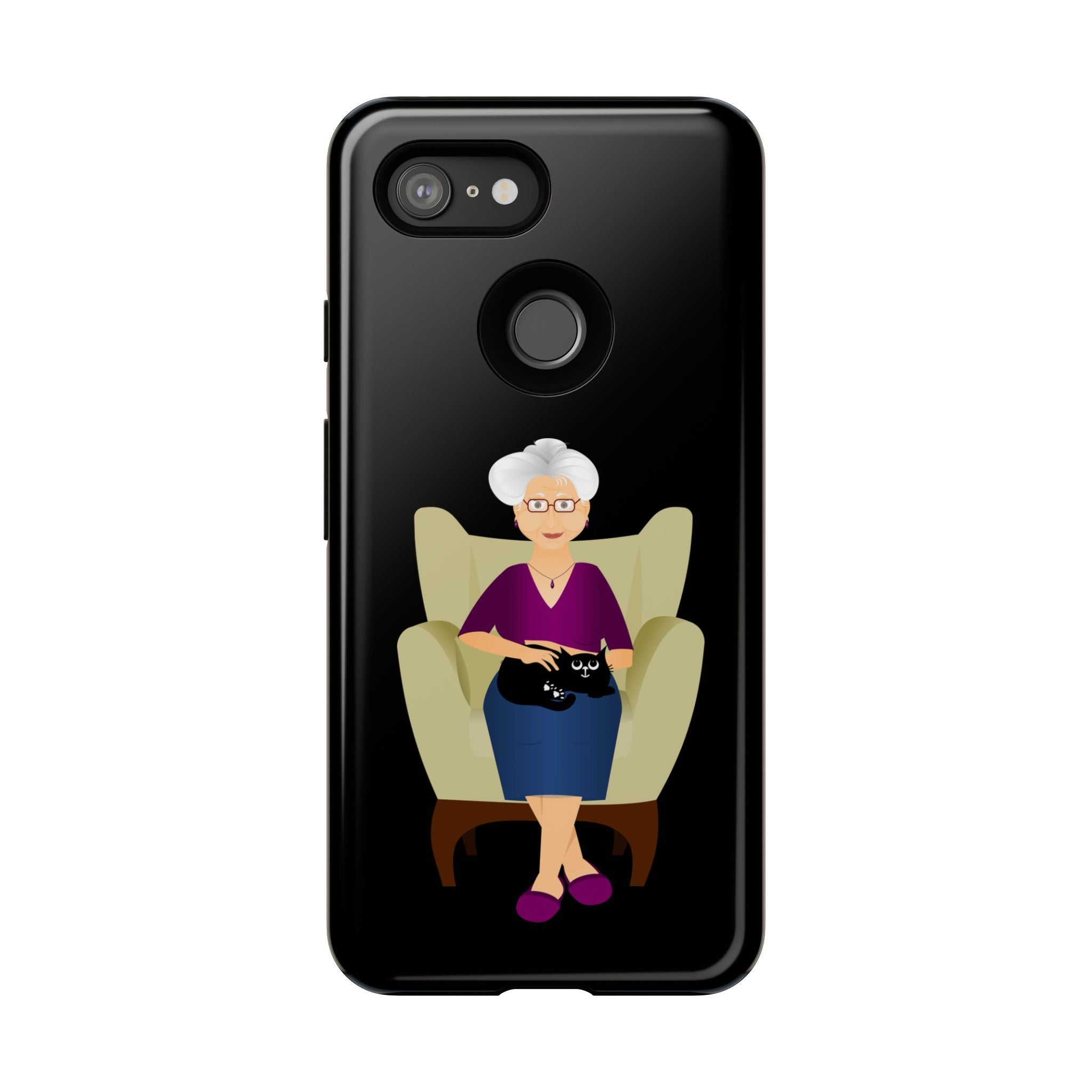 Grandma Phone Case, Tough Phone Cover for Grandparents, Durable Case for Seniors, Unique Gift for Grandmother, Personalized Tech Accessory