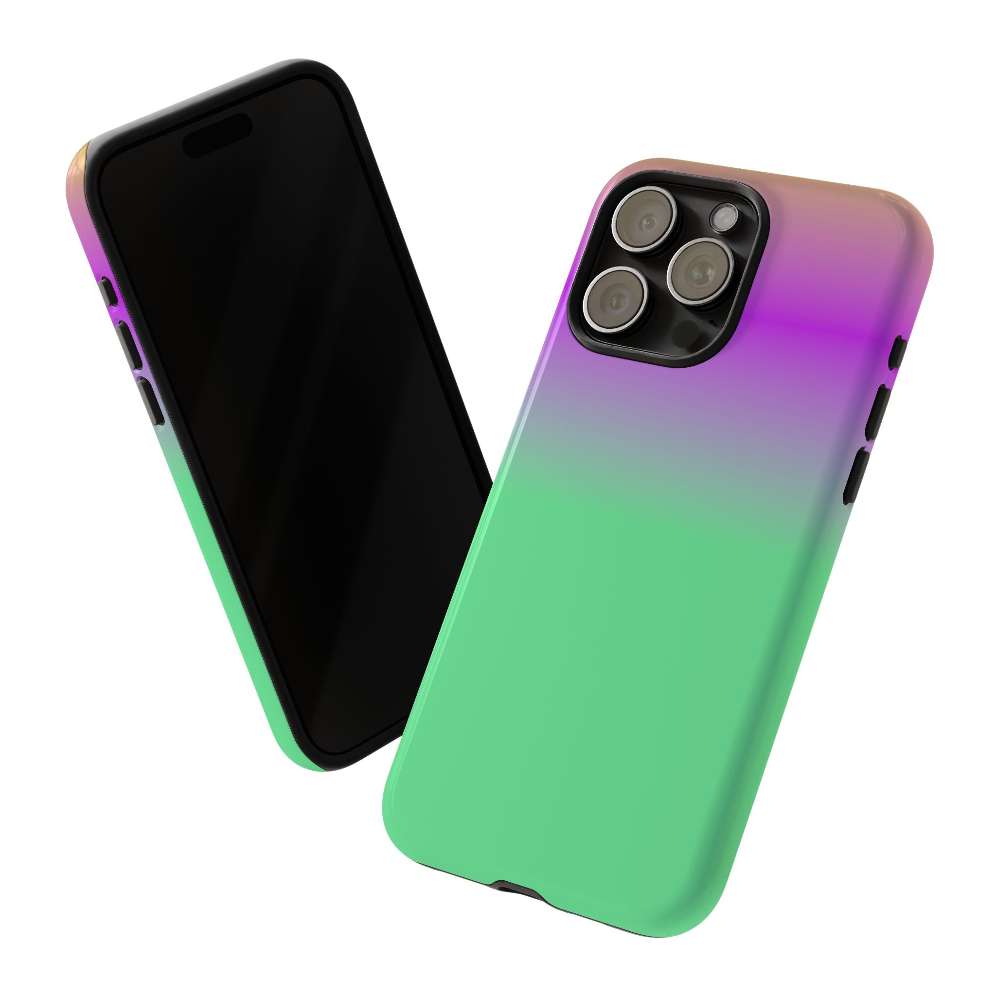 Vibrant Phone Case, Stylish Tech Accessory, Fun Gift Idea, Unique Mobile Cover, Trendy Gradient Design