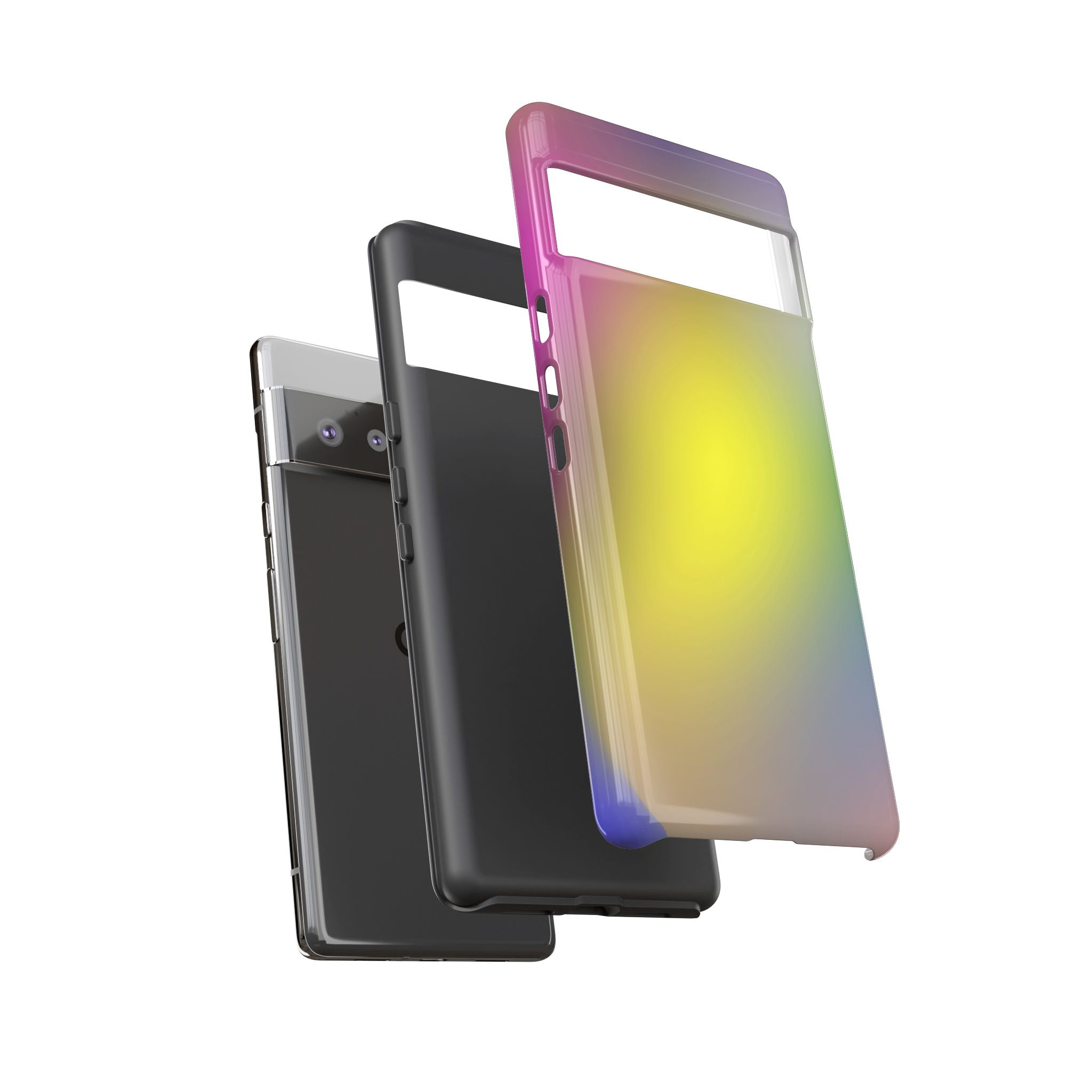 Colorful Tough Phone Case, Stylish Slim Cover, Durable Mobile Protection, Trendy Gift for Tech Lovers, Vibrant Phone Accessory