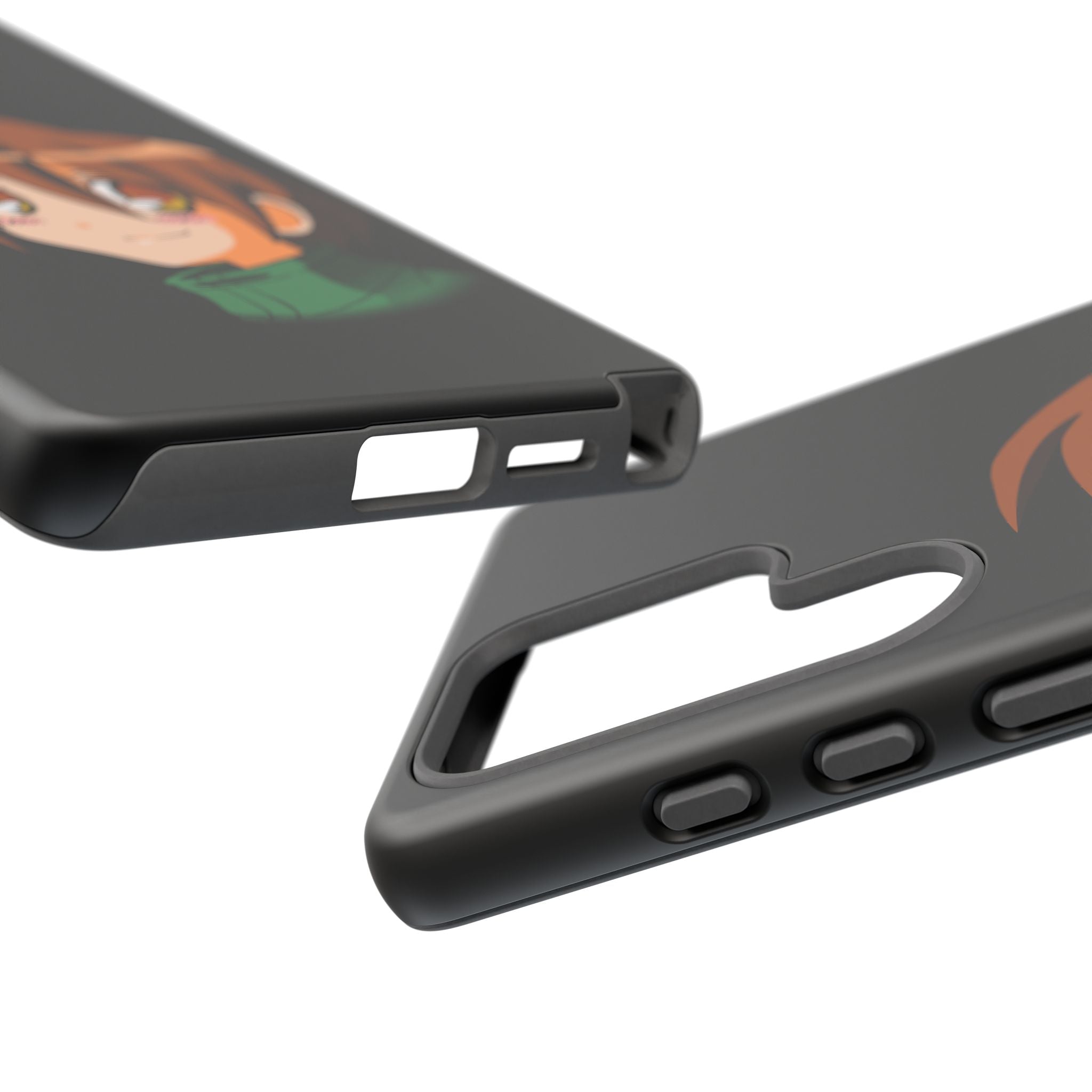 Anime Character Phone Case, Cute Phone Cover, Tough Cases for Teens, Customizable Gift, Geeky Accessories