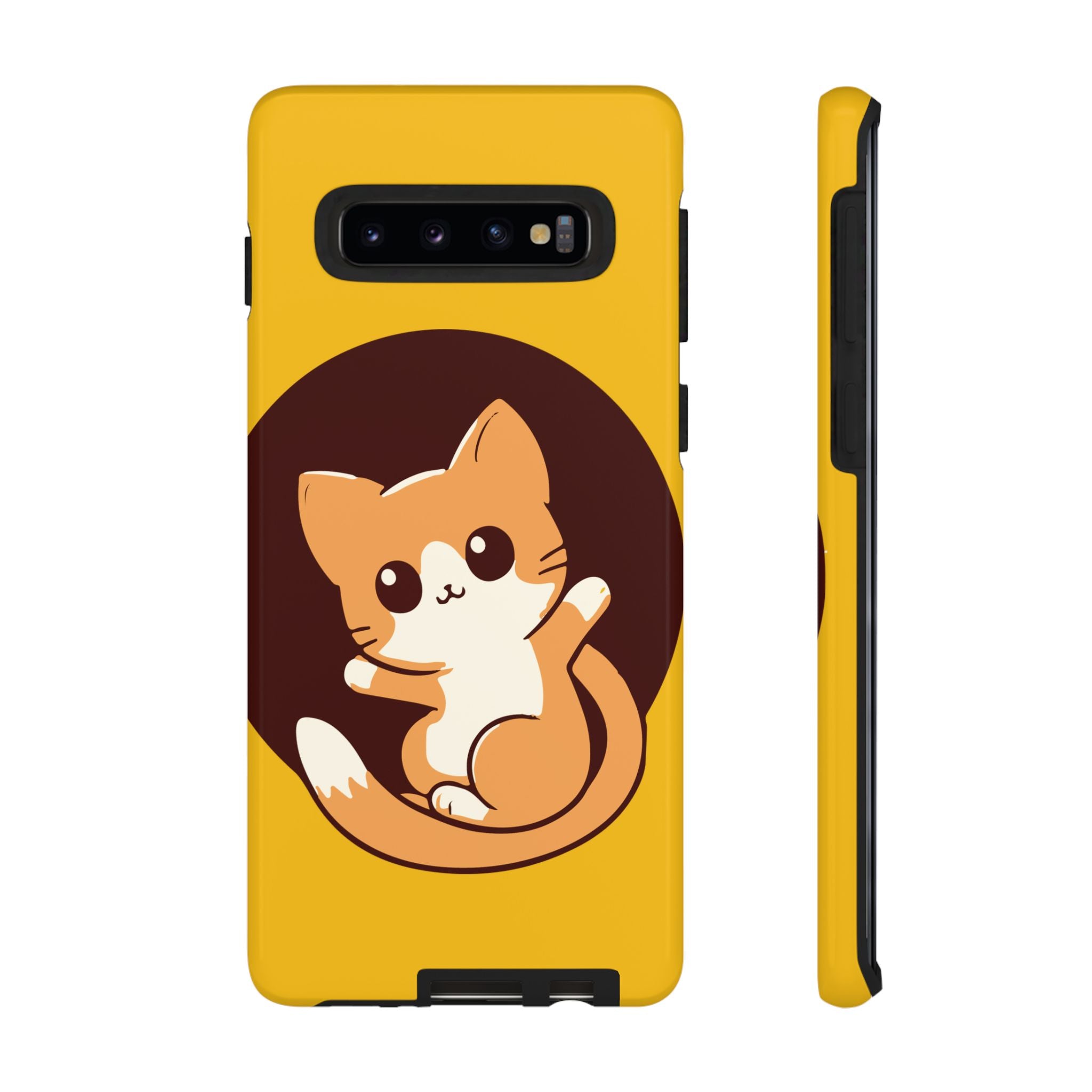 Cute Cat Phone Case | Tough Cases for Cat Lovers, Animal Design, Fun Gift, Unique Case, Durable Protection