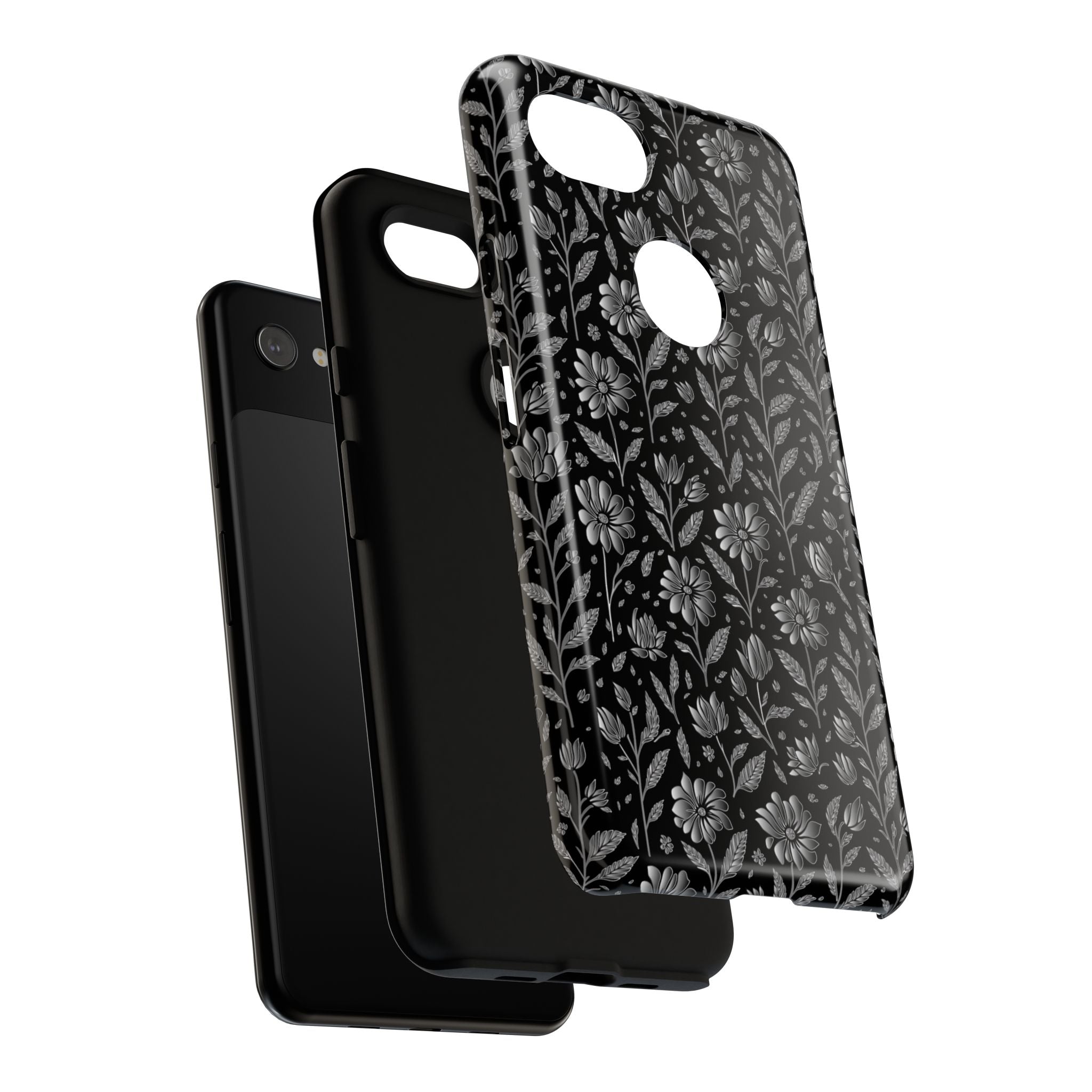 Stylish Floral Phone Case, Tough Floral Case, Botanical Phone Cover, Durable Floral Phone Protector, Gift for Her