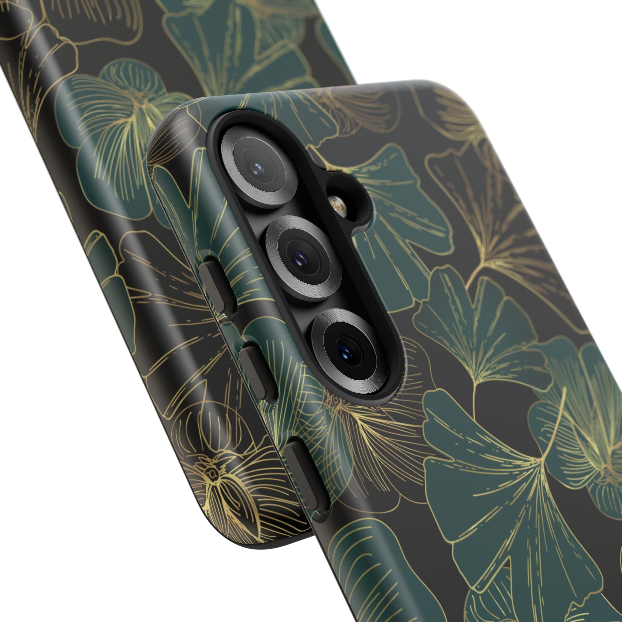 Floral Phone Case - Tough Cases, Protective Cover, Stylish Accessory, Gift for Her, Nature-Inspired Design