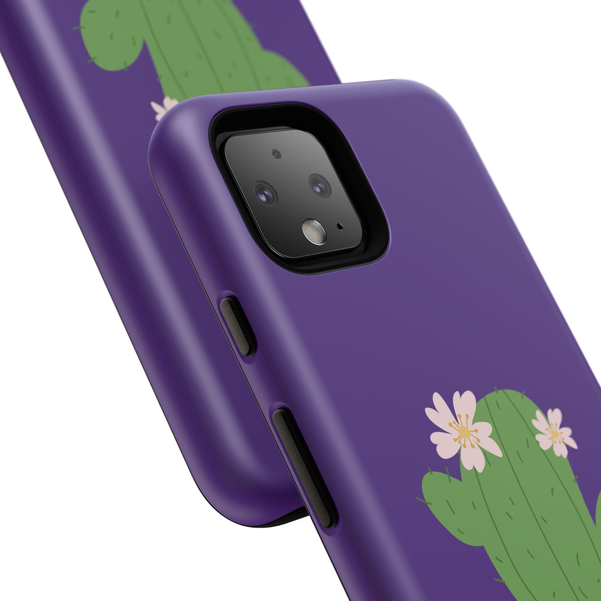 Cactus Phone Case, Tough Cases, Cute Floral, Trending Design, Unique Gift, Phone Accessories, Summer Vibe, Nature Lover