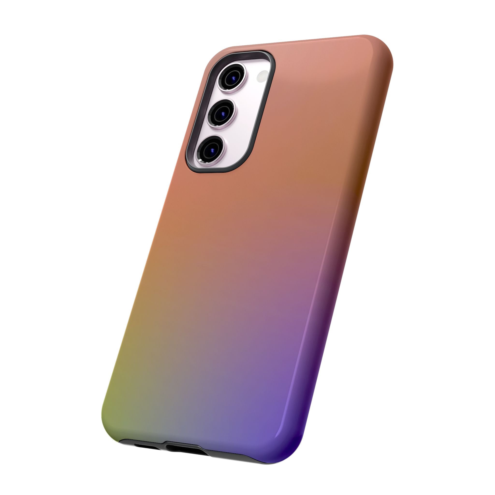 Colorful Gradient Phone Case, Tough Cases for iPhone, Customizable Phone Cover, Trendy Tech Accessory, Gift for Tech Lovers