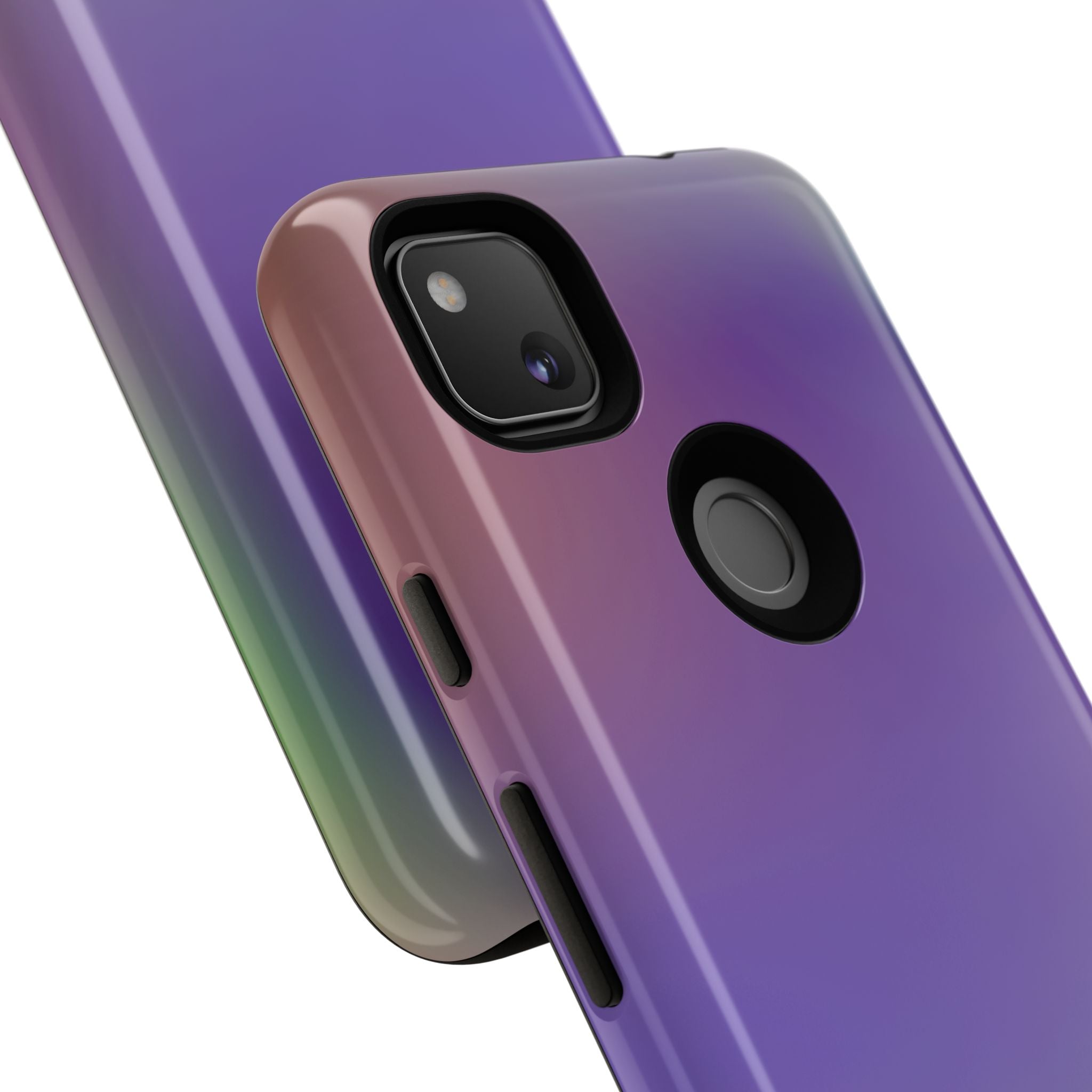 Colorful Phone Case, Tough Phone Cover, Gradient Design Case, Stylish Mobile Accessories, Unique Gift for Her
