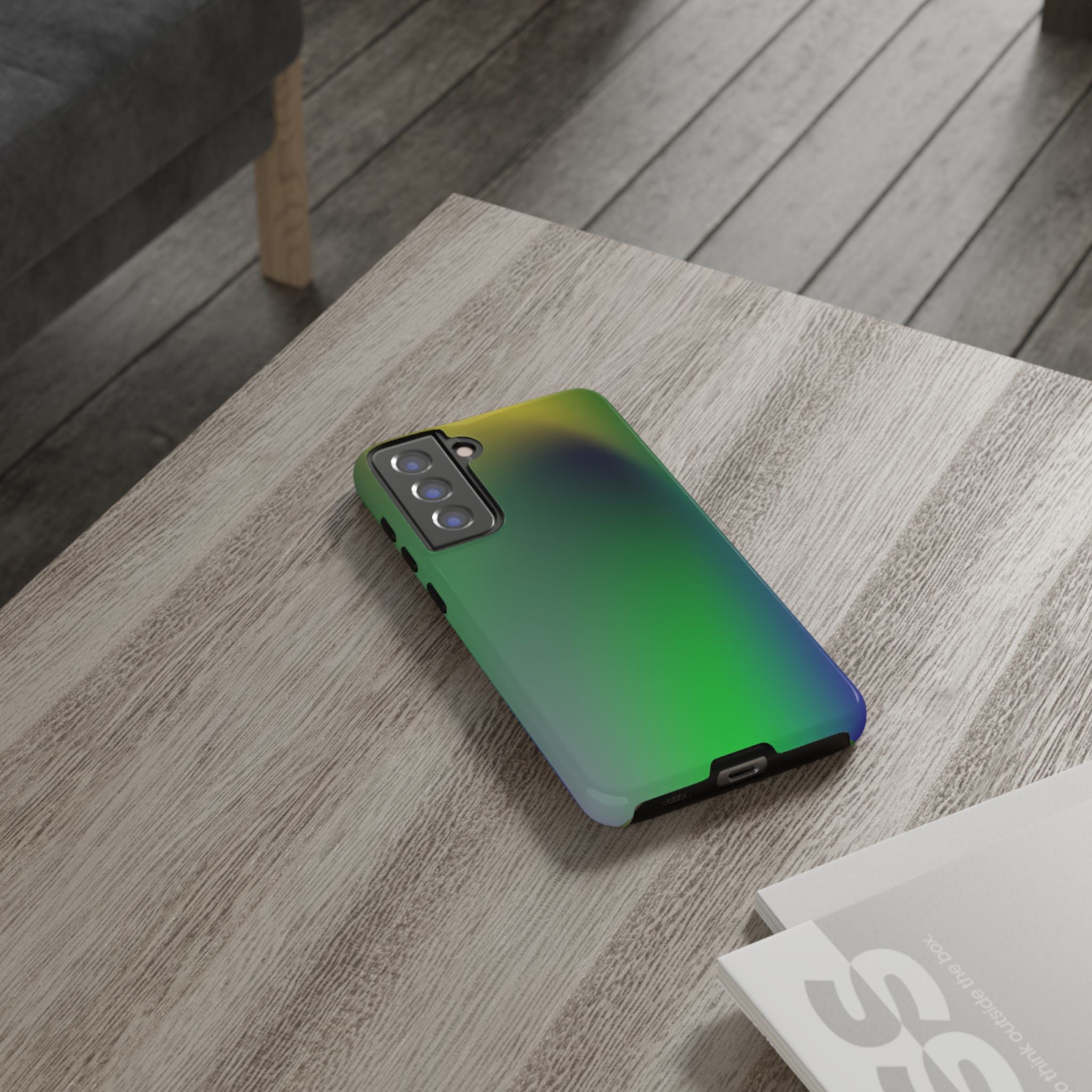 Gradient Phone Case - Tough Cases, Stylish Phone Cover, Gift for Tech Lovers, Unique Accessories, Modern Design