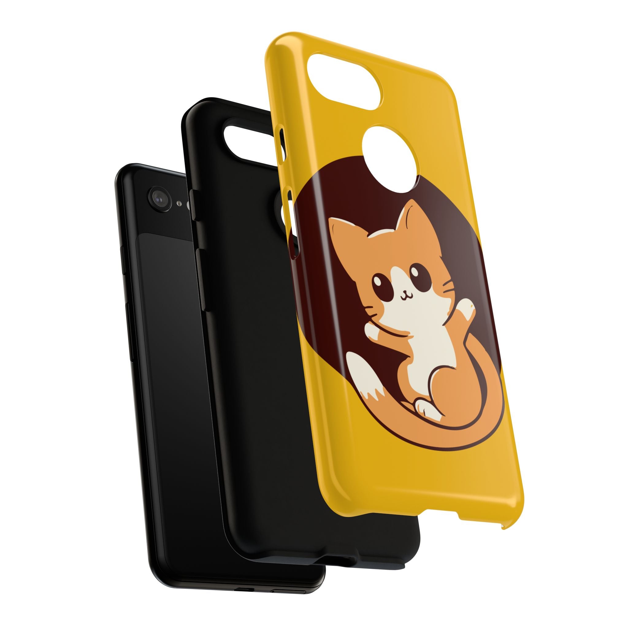 Cute Cat Phone Case | Tough Cases for Cat Lovers, Animal Design, Fun Gift, Unique Case, Durable Protection