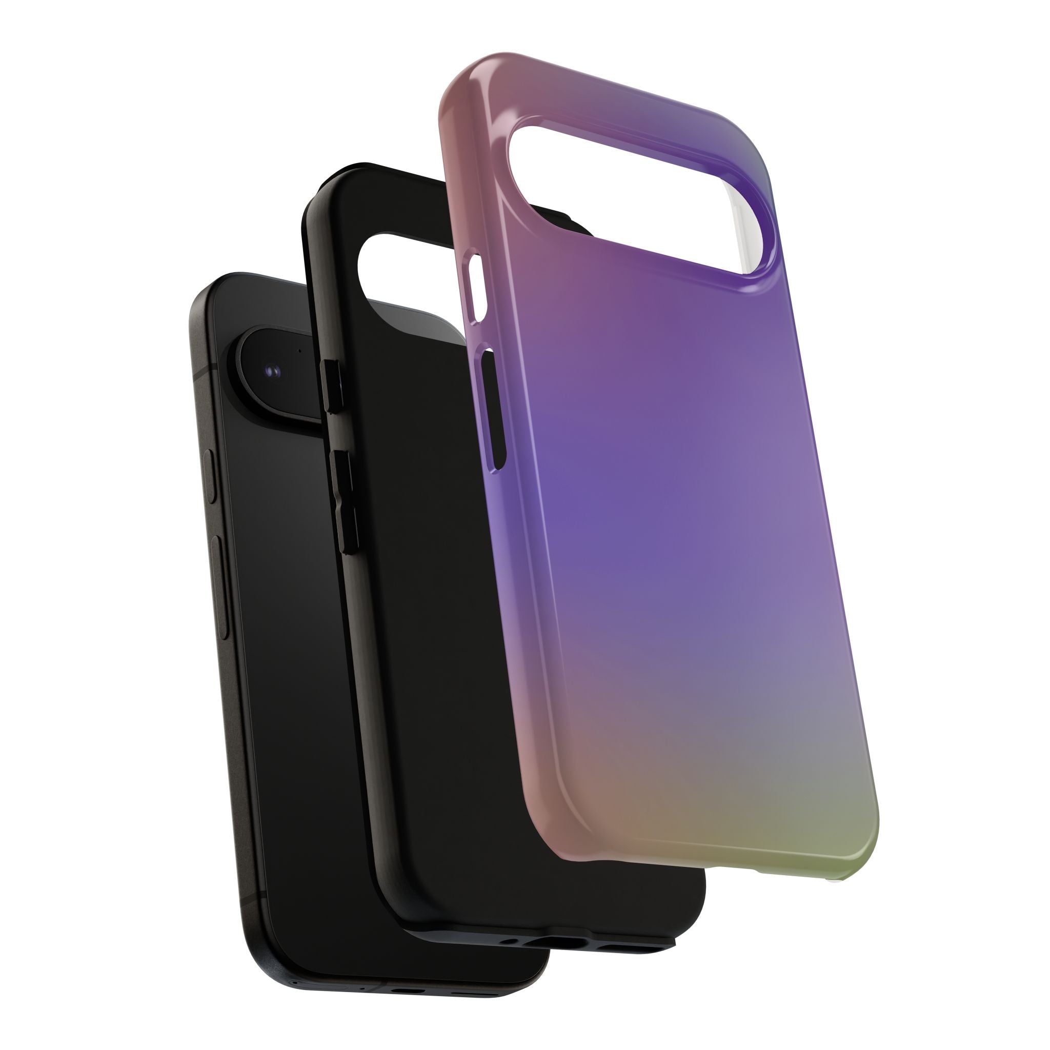 Colorful Phone Case, Tough Phone Cover, Gradient Design Case, Stylish Mobile Accessories, Unique Gift for Her
