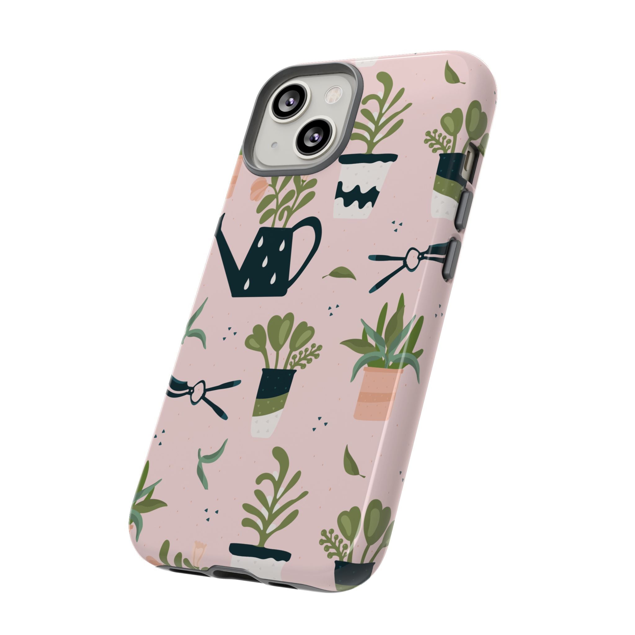 Floral Phone Case, Cute Plant Lover Case, Gift for Gardeners, Phone Cover, Green Thumb Accessories, Mother's Day Gift