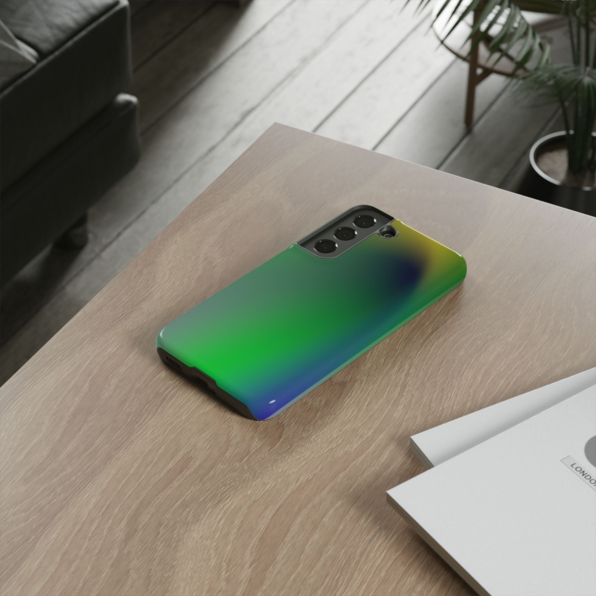 Gradient Phone Case - Tough Cases, Stylish Phone Cover, Gift for Tech Lovers, Unique Accessories, Modern Design