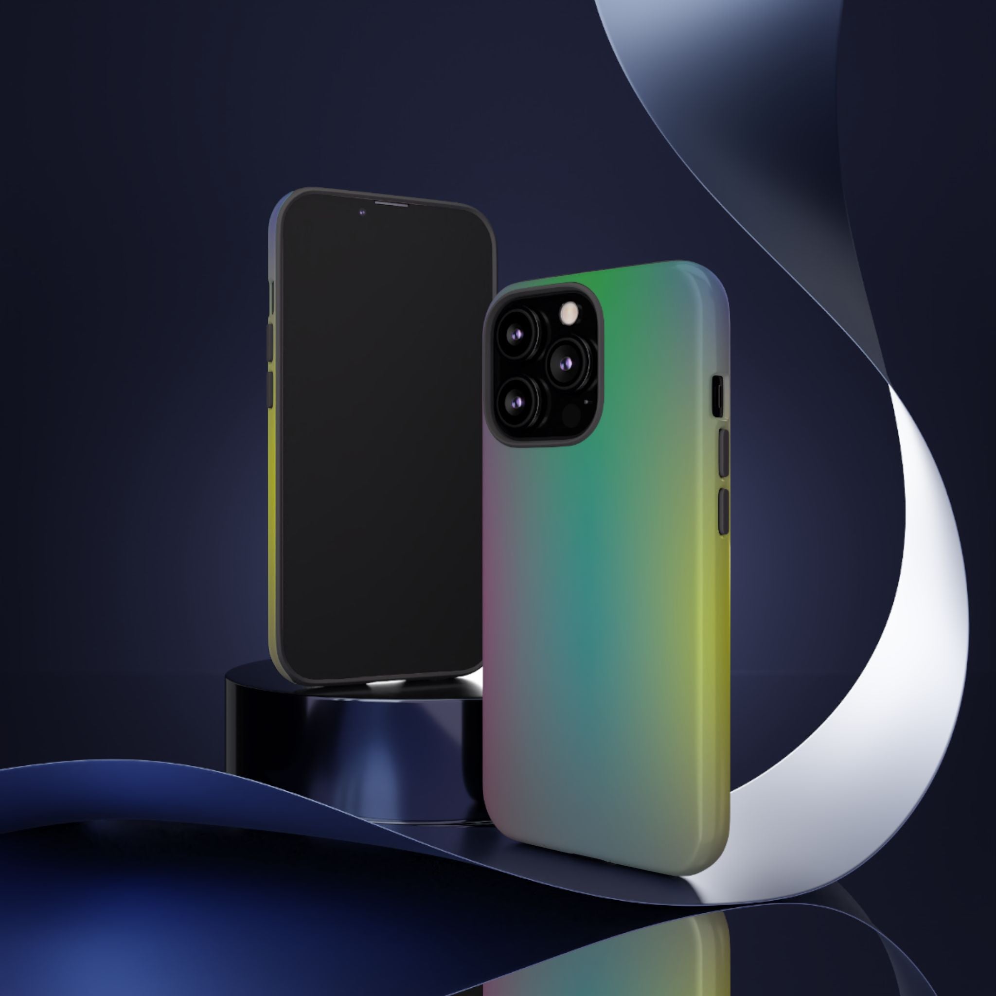Gradient Phone Case, Tough Cases, Stylish Phone Protector, Unique Phone Cover, Gift for Tech Lovers, Colorful Phone Accessory