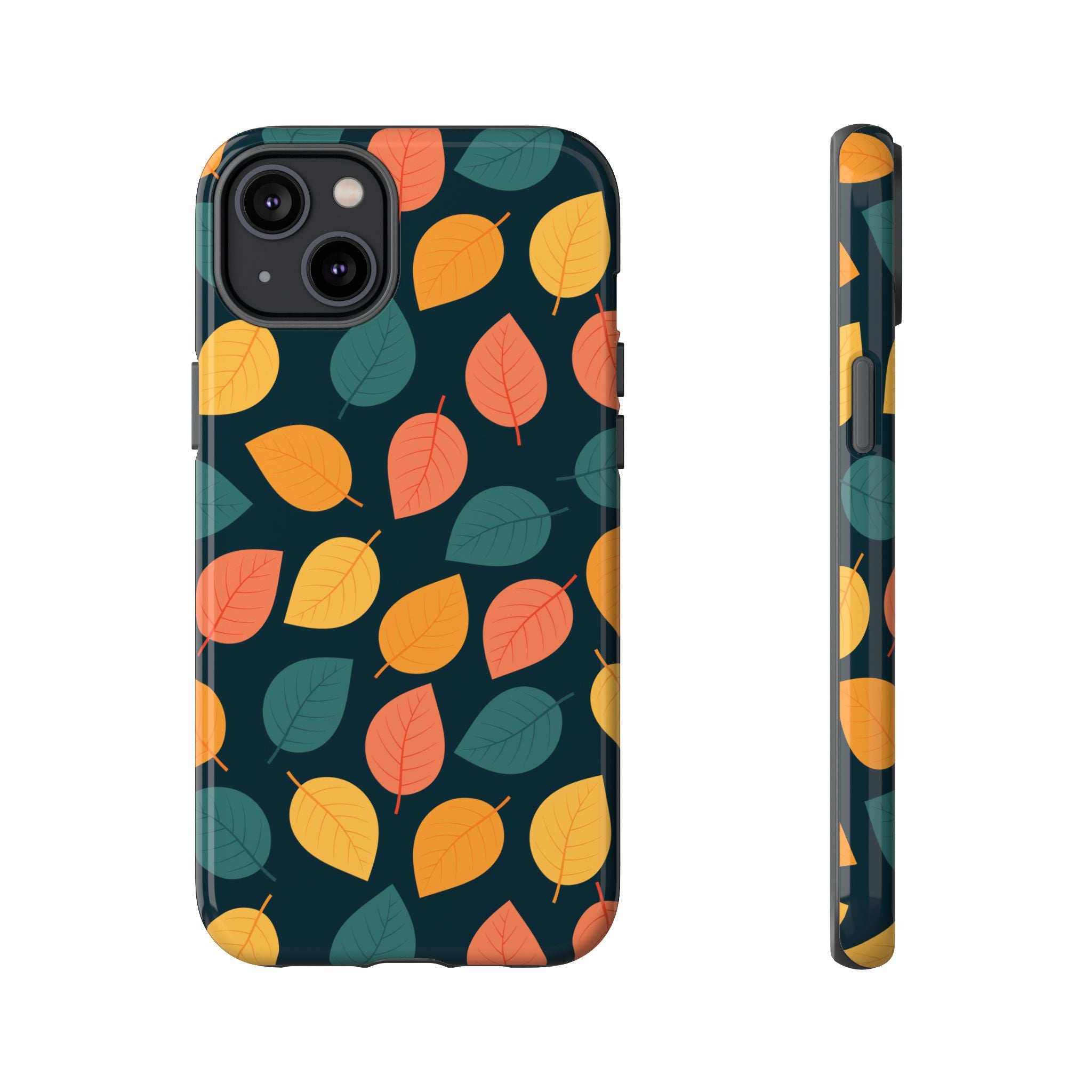 Autumn Leaves Phone Case - Protective Cell Phone Cover, Fall Aesthetic, Nature Lover Gift, Seasonal Accessories, Eco-Friendly Case