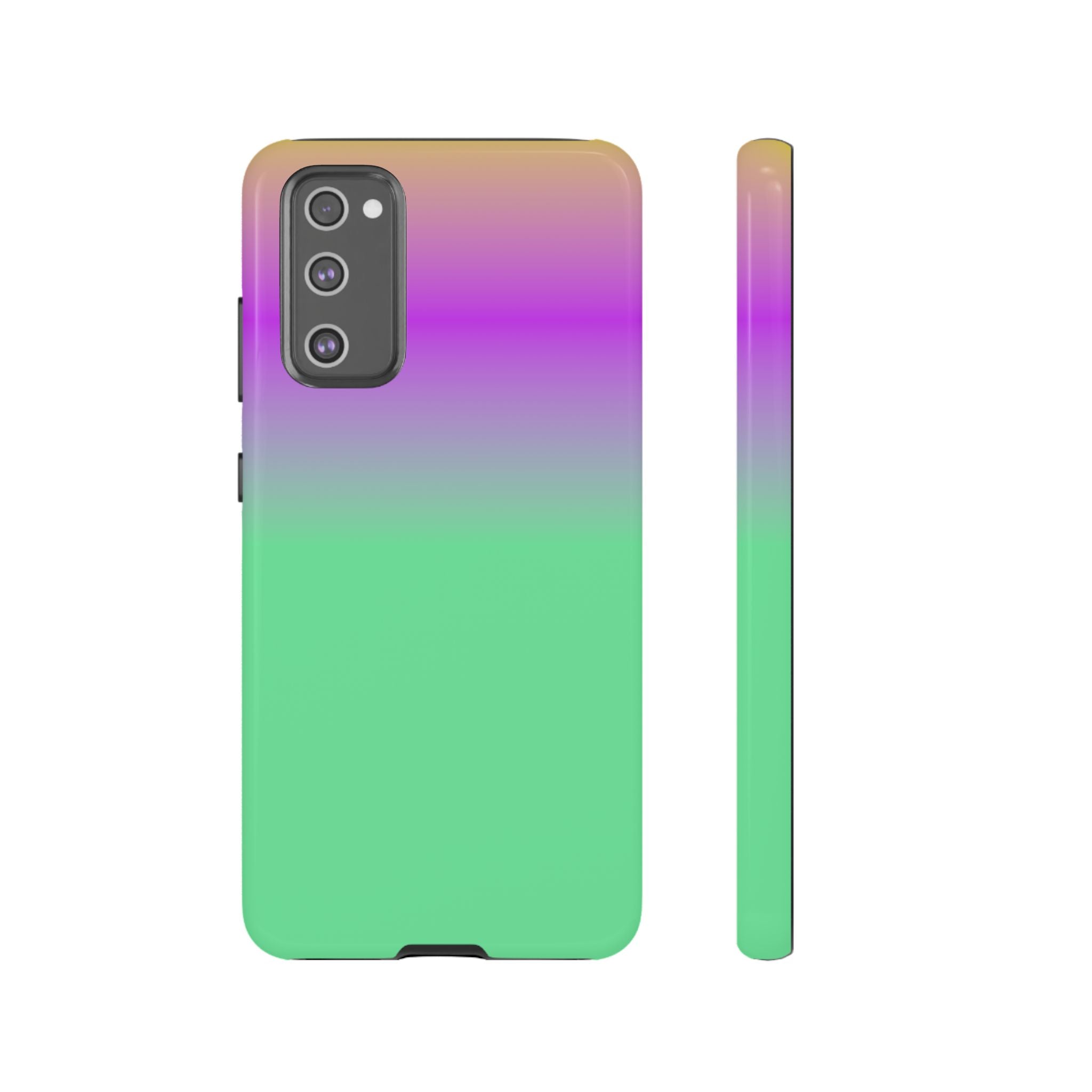 Vibrant Phone Case, Stylish Tech Accessory, Fun Gift Idea, Unique Mobile Cover, Trendy Gradient Design