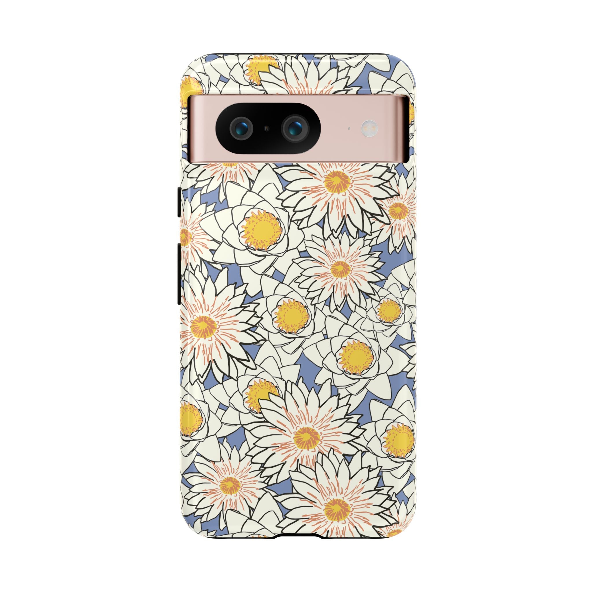 Stylish Phone Case, Floral Protective Cover, Gift for Nature Lovers, Trendy Tech Accessory, Customizable Phone Case