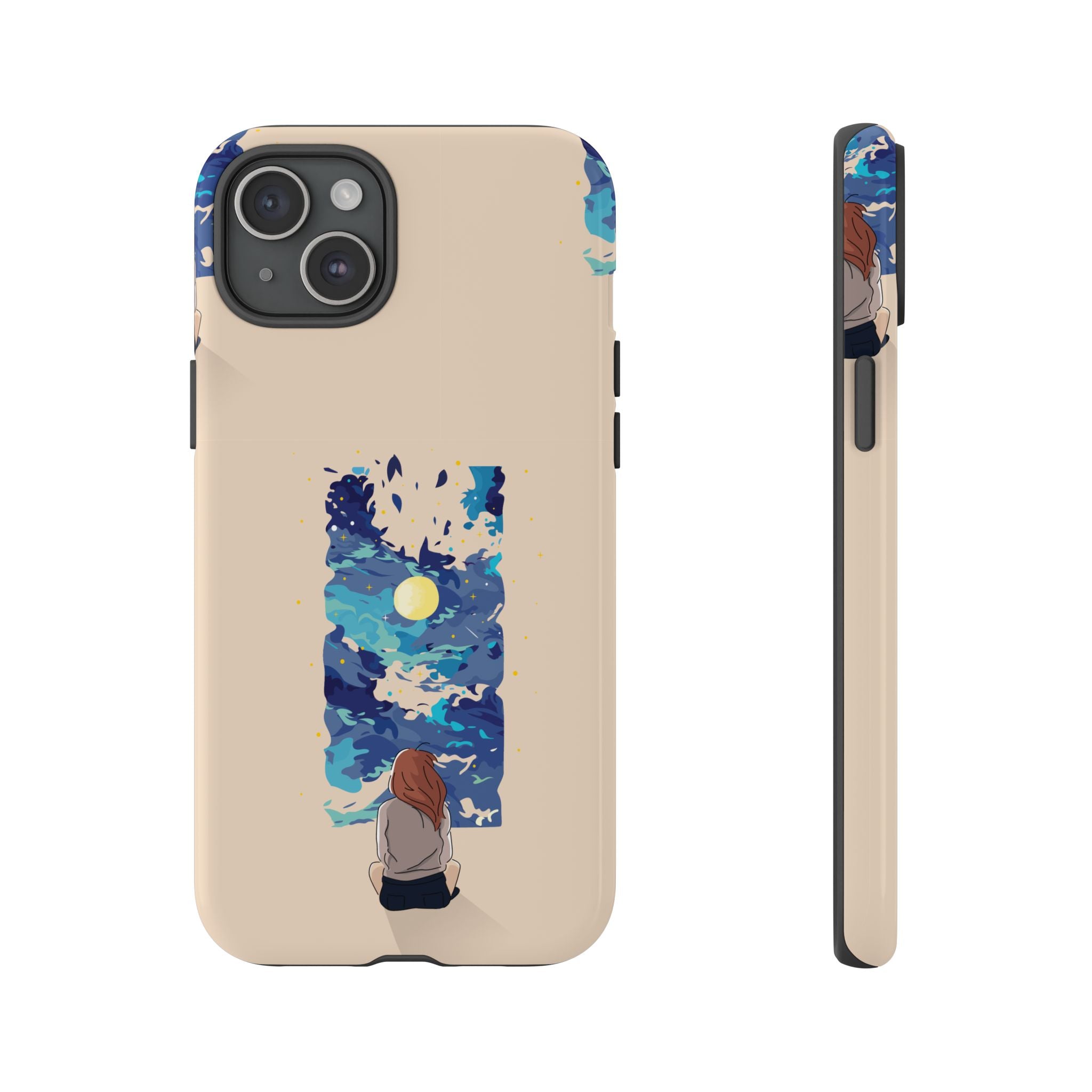 Artistic Phone Case – Expressive Protective Cover, Unique Gift for Her, Birthday Present, Eco-Friendly Mobile Accessory, Smartphone Case