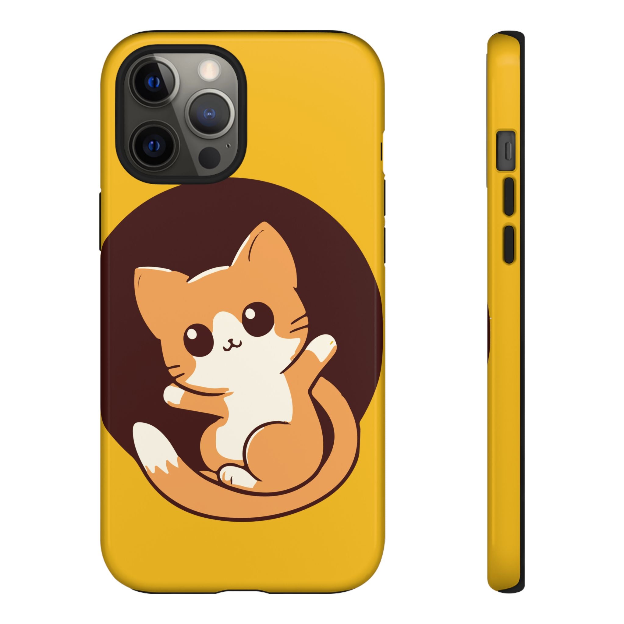 Cute Cat Phone Case | Tough Cases for Cat Lovers, Animal Design, Fun Gift, Unique Case, Durable Protection