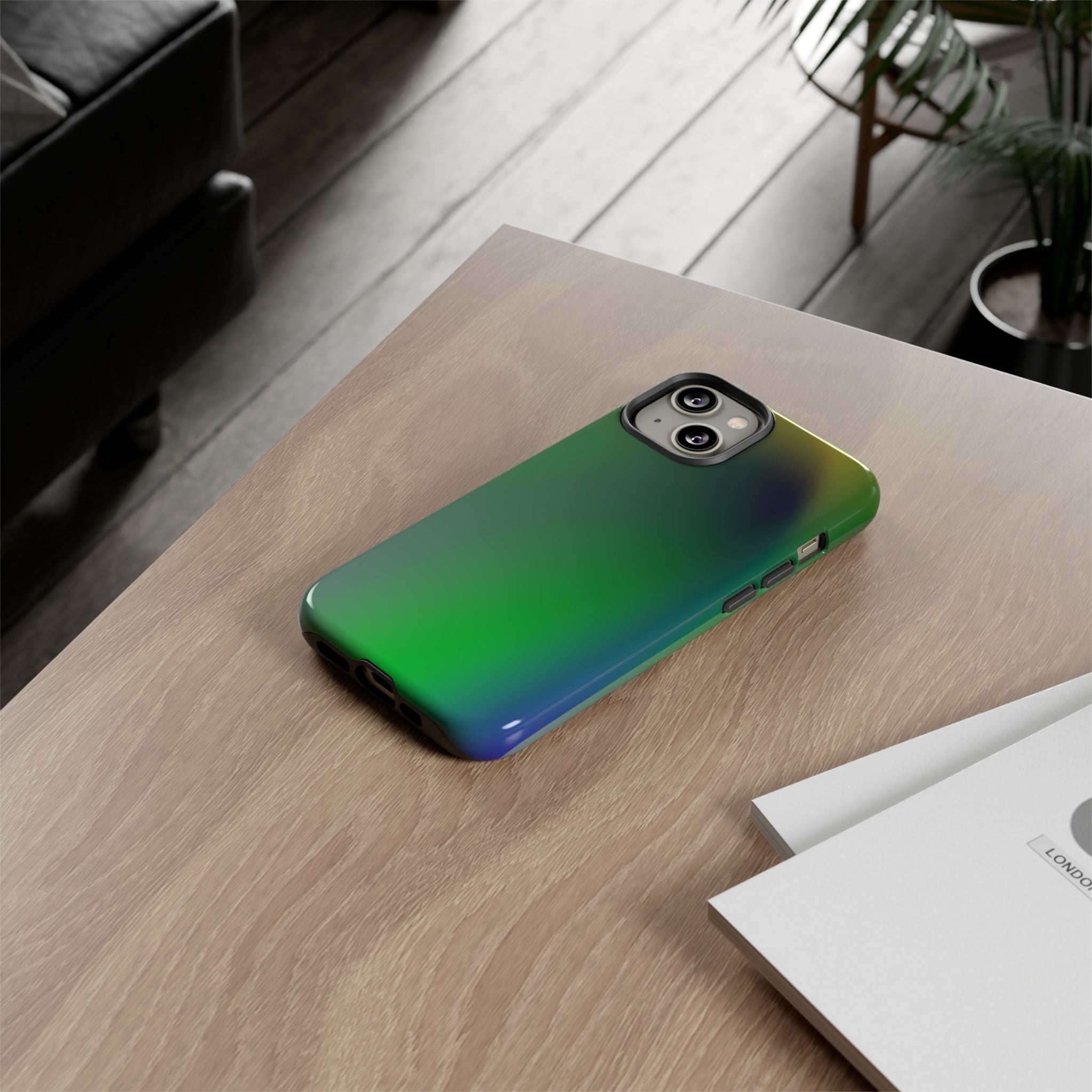 Gradient Phone Case - Tough Cases, Stylish Phone Cover, Gift for Tech Lovers, Unique Accessories, Modern Design
