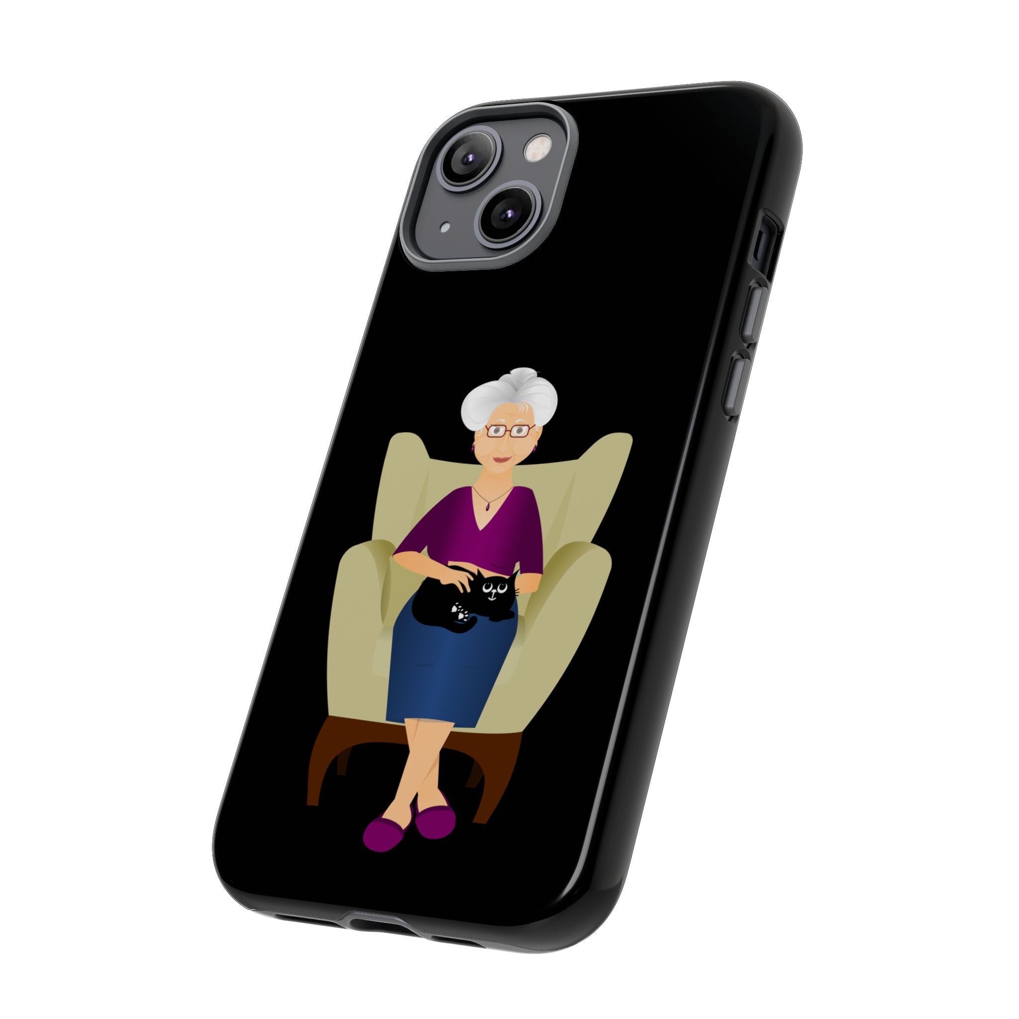 Grandma Phone Case, Tough Phone Cover for Grandparents, Durable Case for Seniors, Unique Gift for Grandmother, Personalized Tech Accessory