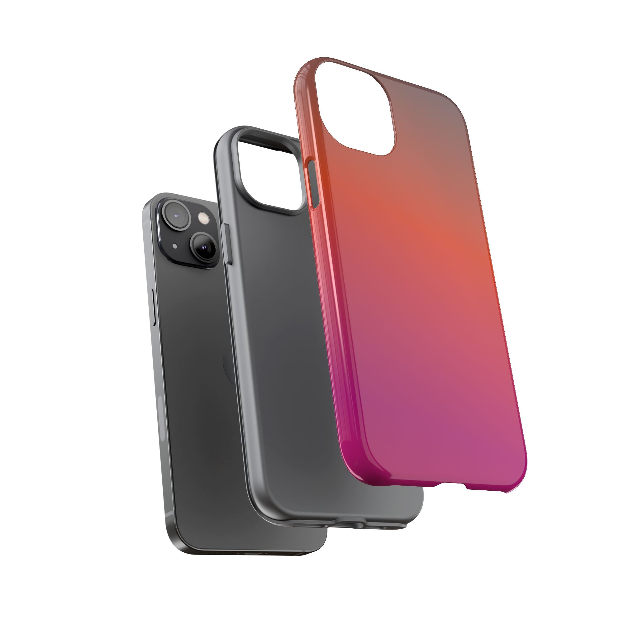 Gradient Phone Case, Custom Tough Case, Durable Phone Accessory, Vibrant Design, Gift for Tech Lovers, Birthday and Holiday Present
