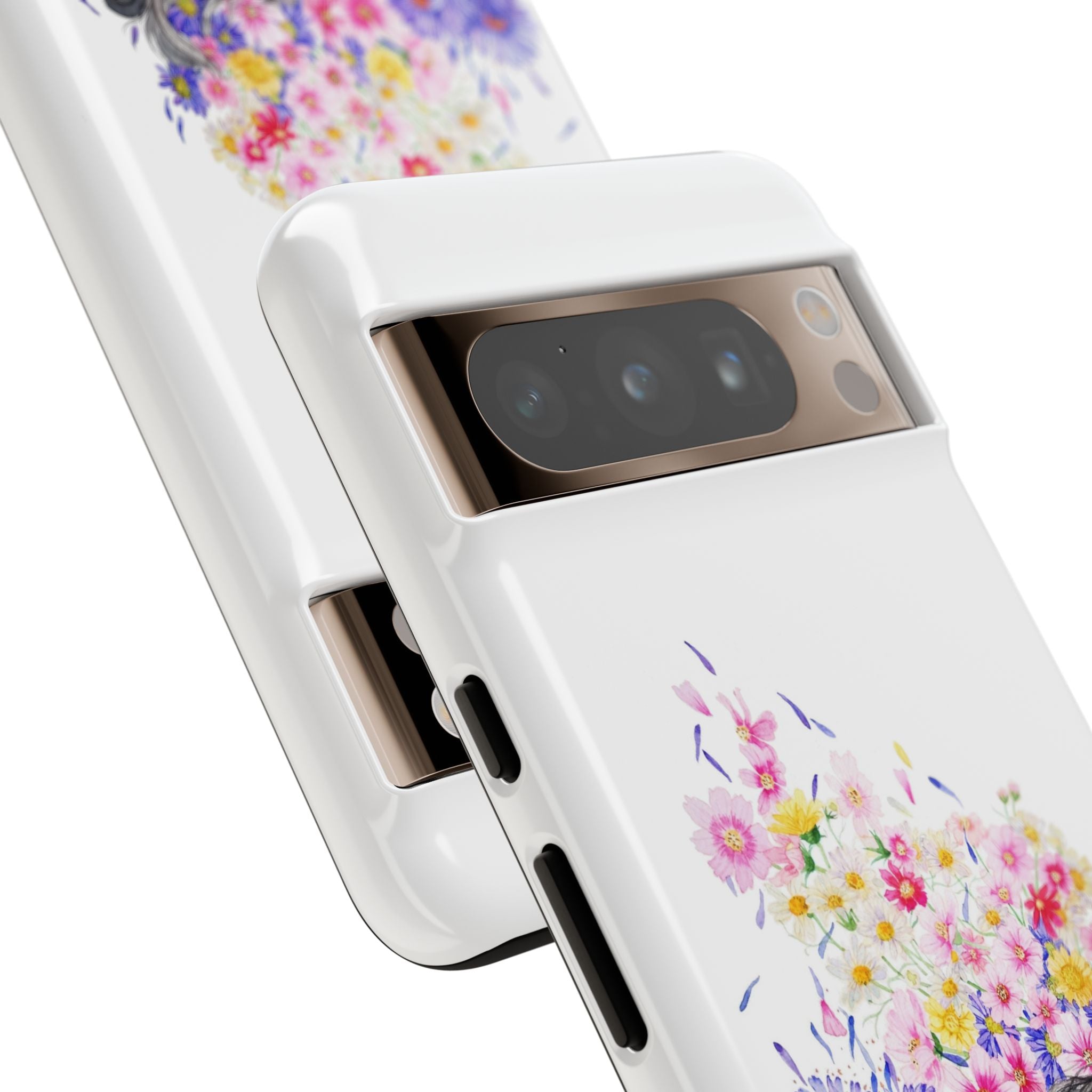 Floral Phone Case | Tough Cases | Cute Floral Design, Gift for Her, Spring Accessory, Mother's Day Gift, Stylish Protection
