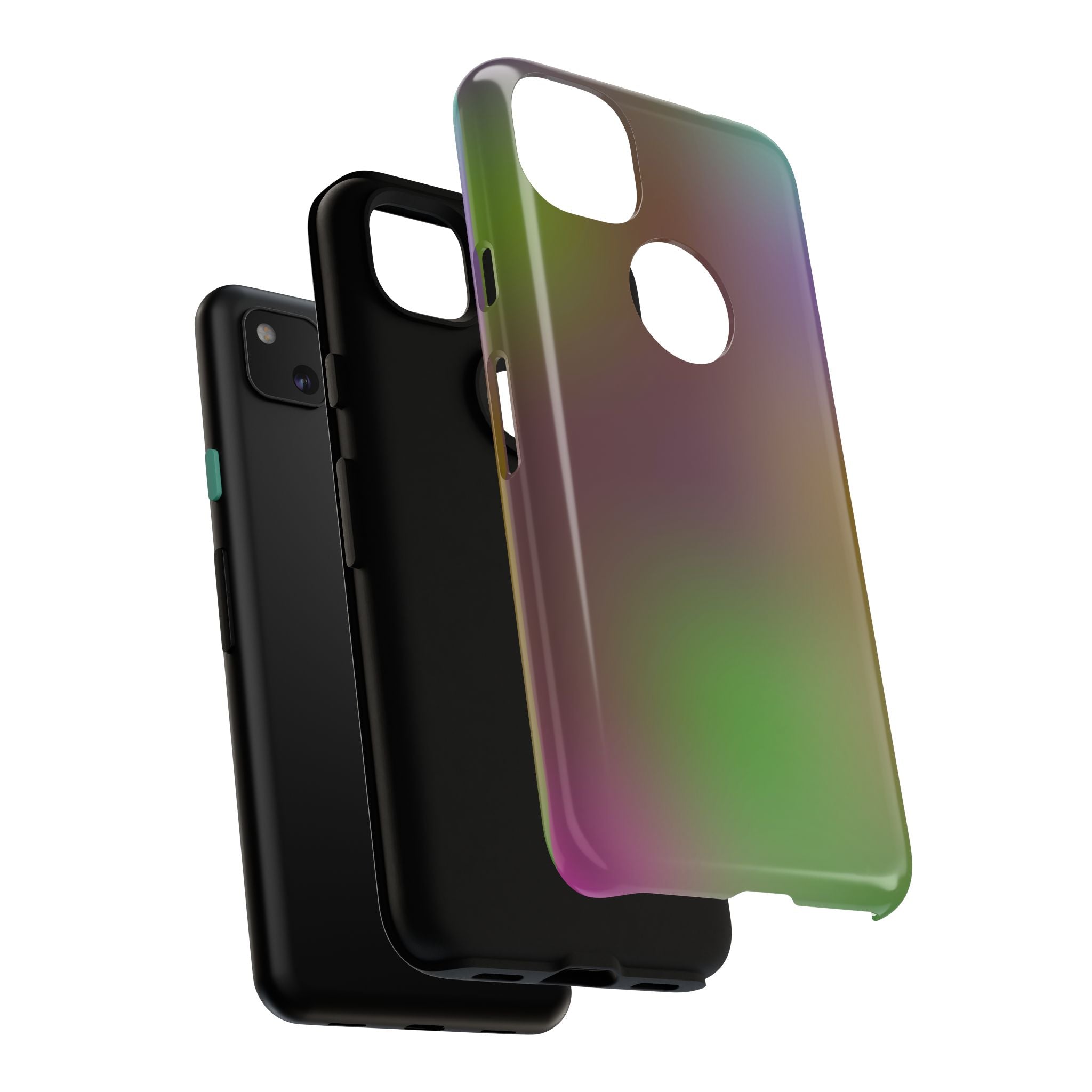 Colorful Gradient Phone Case, Tough Cases for Protection, Stylish Mobile Cover, Unique Gift, Modern Tech Accessory