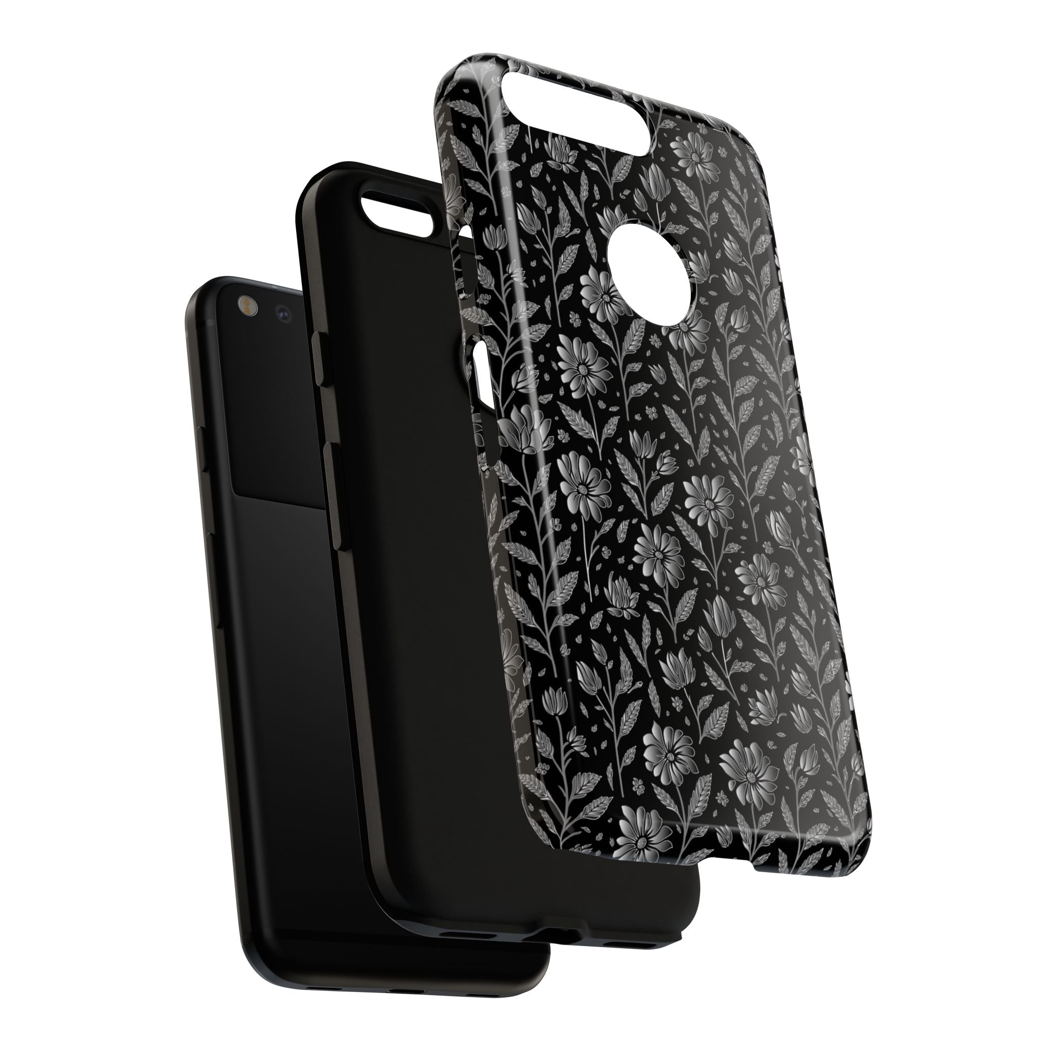 Stylish Floral Phone Case, Tough Floral Case, Botanical Phone Cover, Durable Floral Phone Protector, Gift for Her
