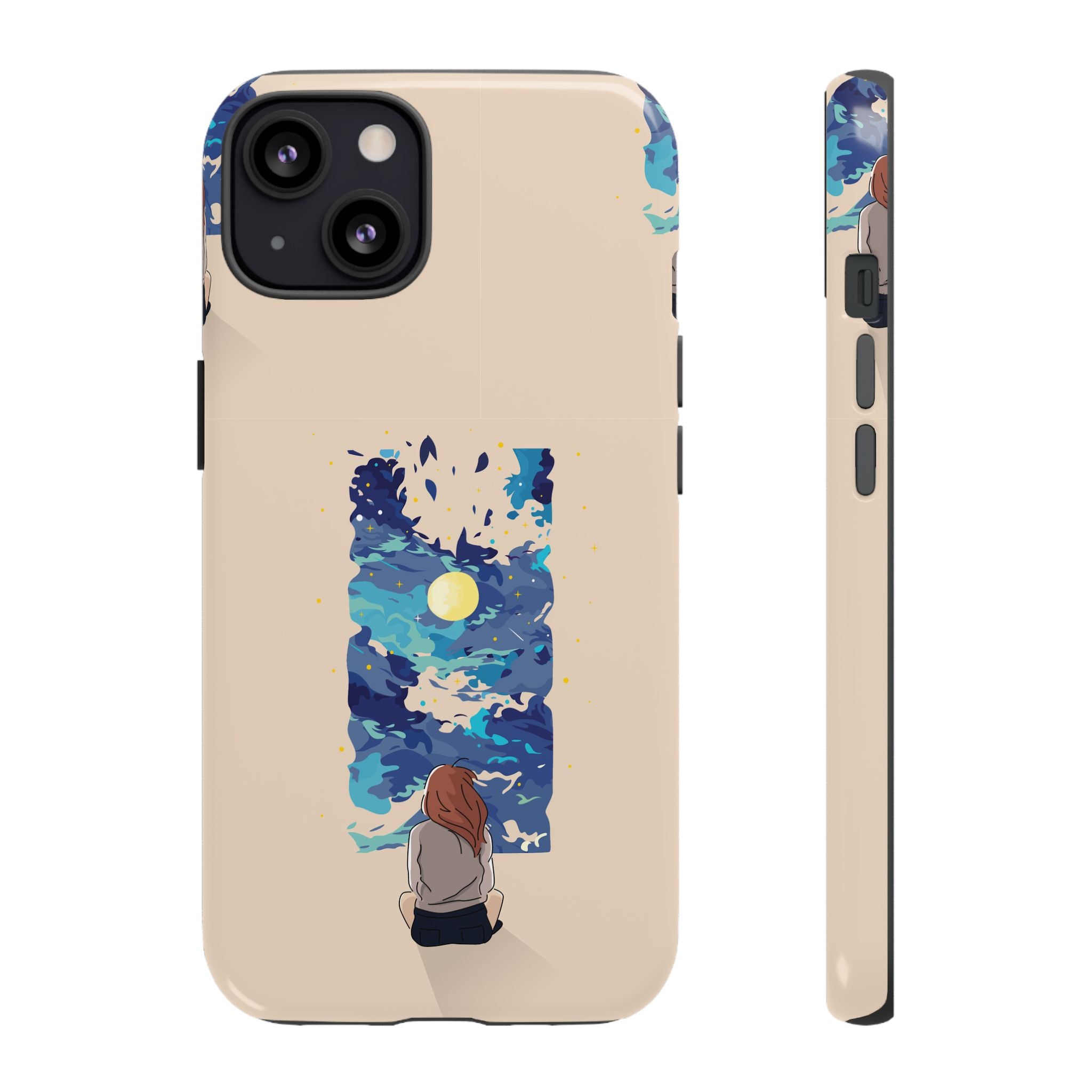 Artistic Phone Case – Expressive Protective Cover, Unique Gift for Her, Birthday Present, Eco-Friendly Mobile Accessory, Smartphone Case