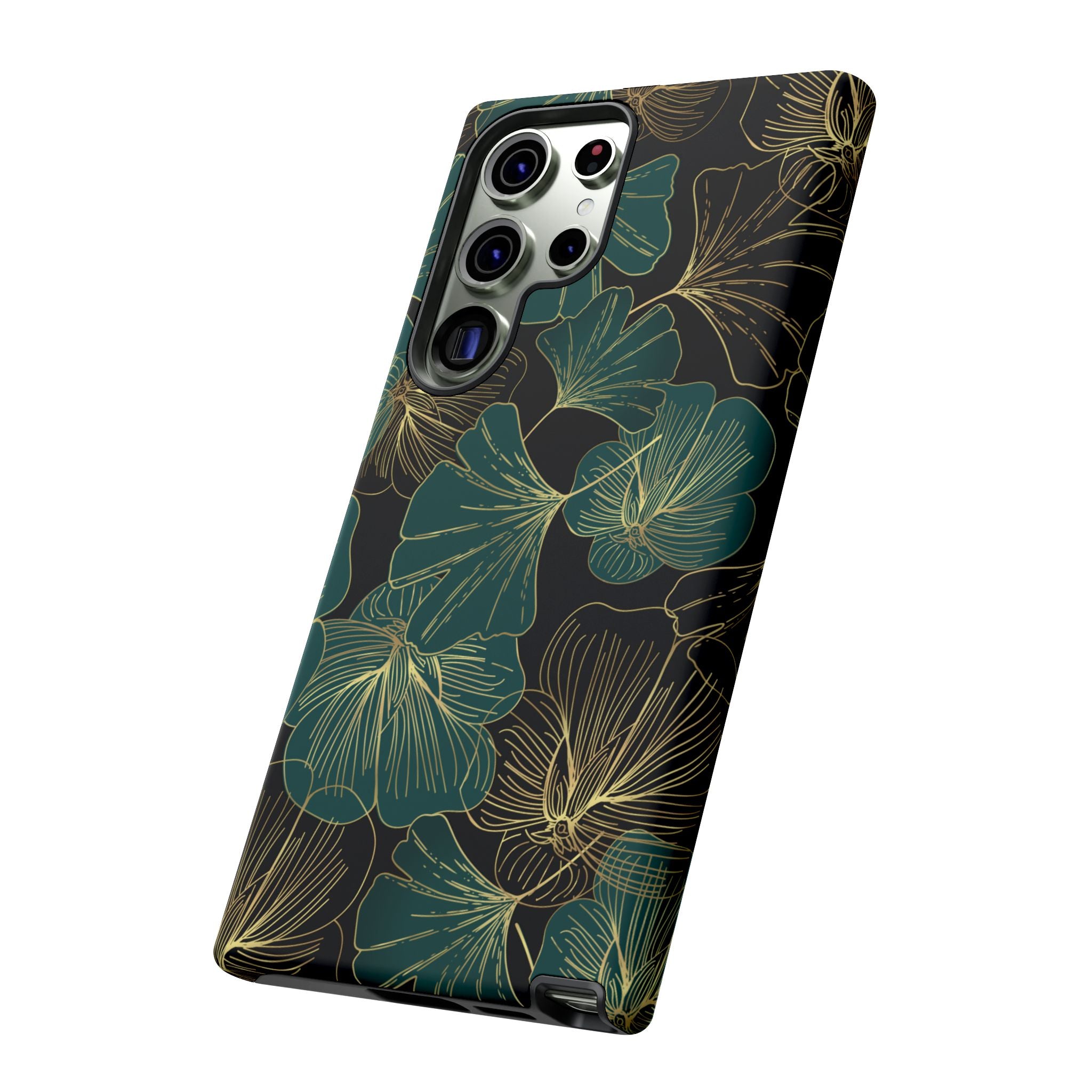 Floral Phone Case - Tough Cases, Protective Cover, Stylish Accessory, Gift for Her, Nature-Inspired Design