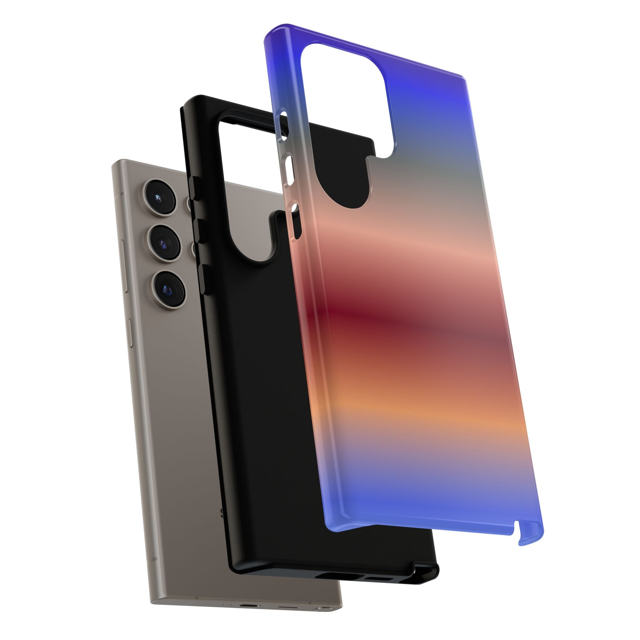 Gradient Phone Case, Tough Cases for iPhone, Stylish Phone Cover, Modern Gradient Design, Durable Protective Case, Gift for Tech Lovers
