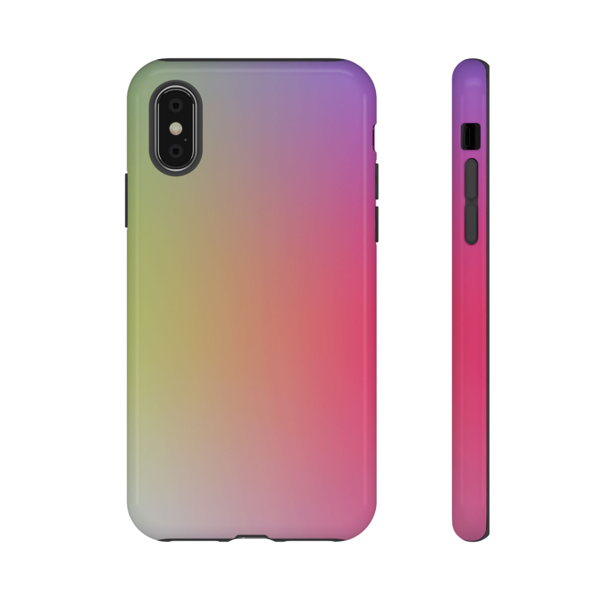 Gradient Phone Case, Tough Cases, Colorful Tech Accessory, Modern Phone Protection, Trendy Gift for Friends, Birthday, Holidays