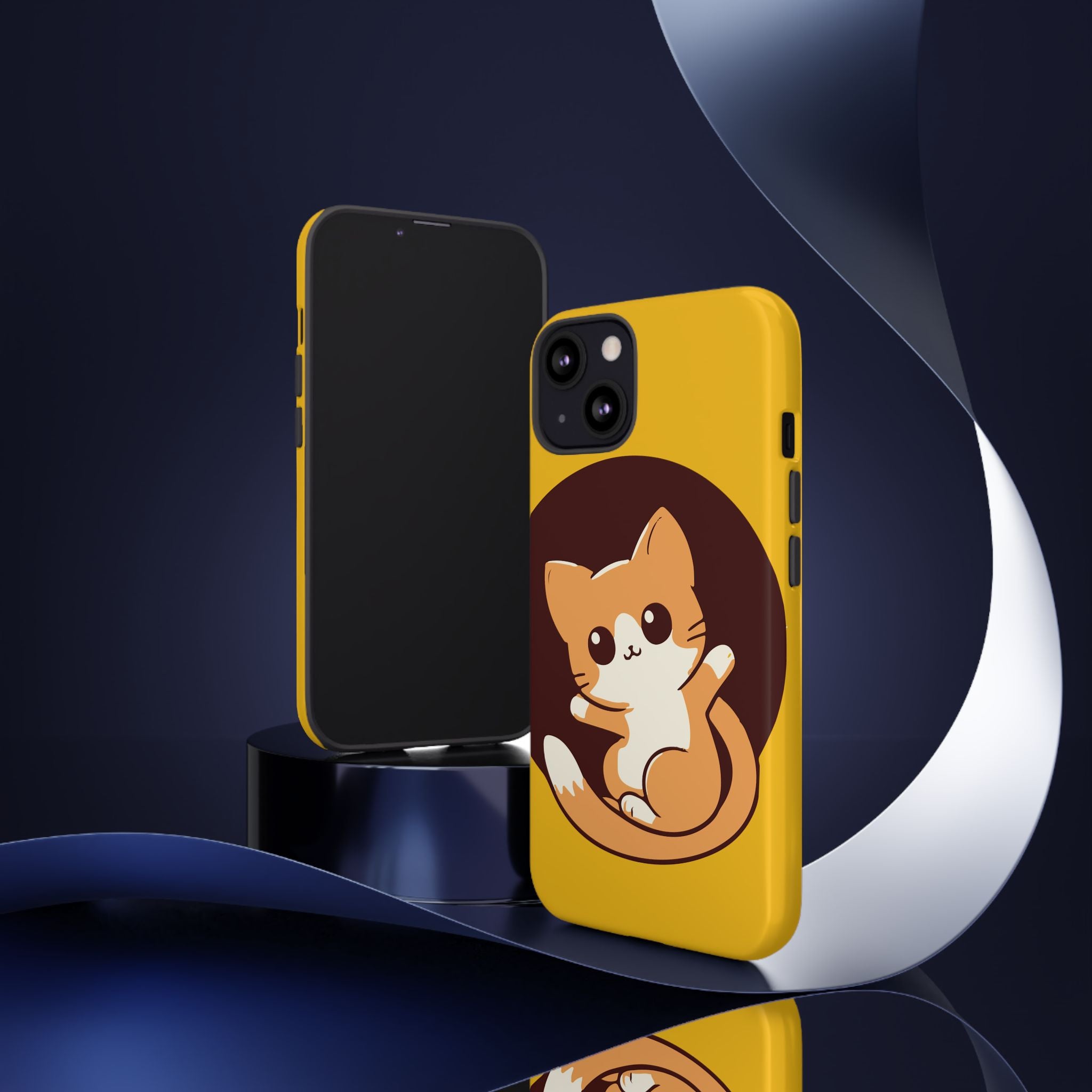 Cute Cat Phone Case | Tough Cases for Cat Lovers, Animal Design, Fun Gift, Unique Case, Durable Protection