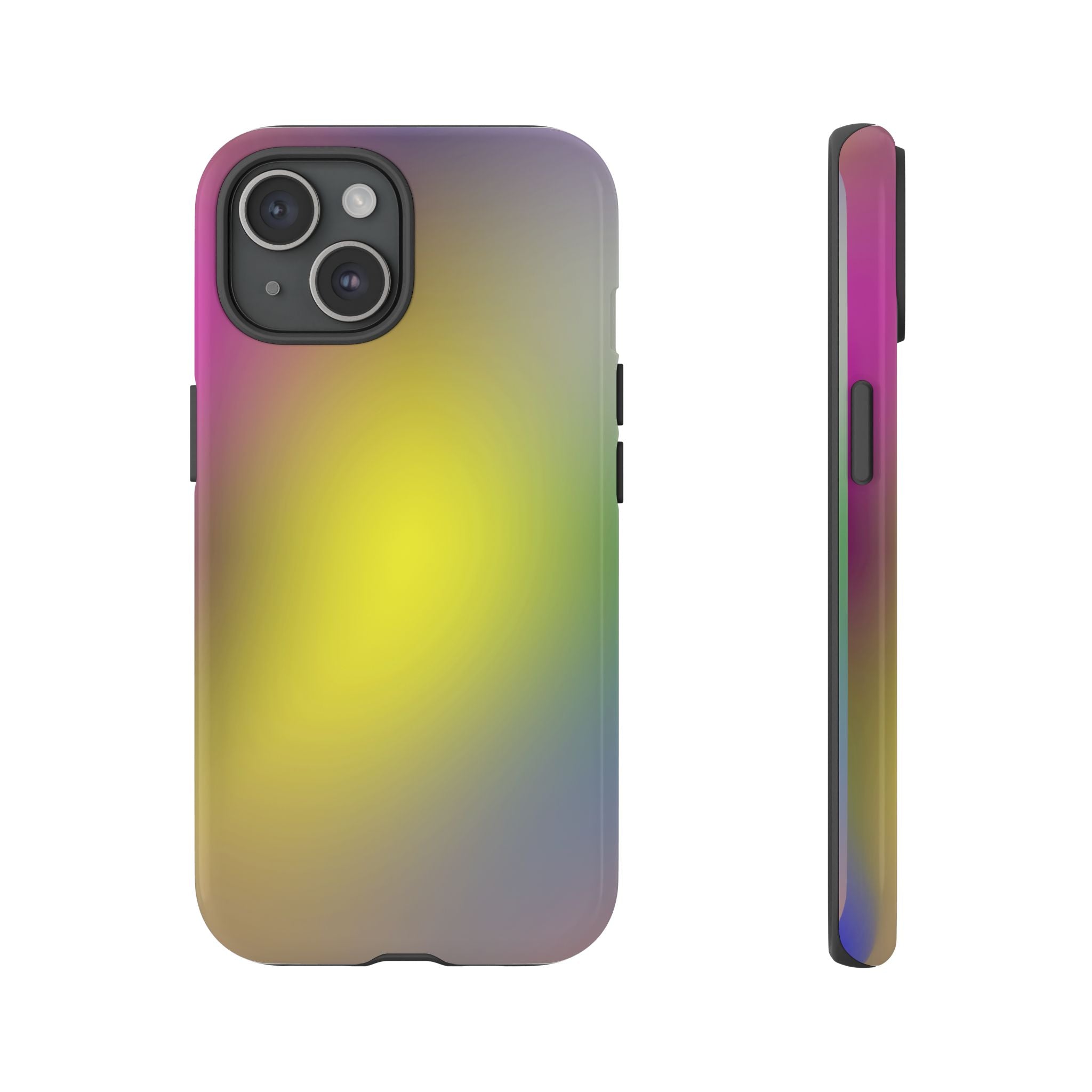 Colorful Tough Phone Case, Stylish Slim Cover, Durable Mobile Protection, Trendy Gift for Tech Lovers, Vibrant Phone Accessory
