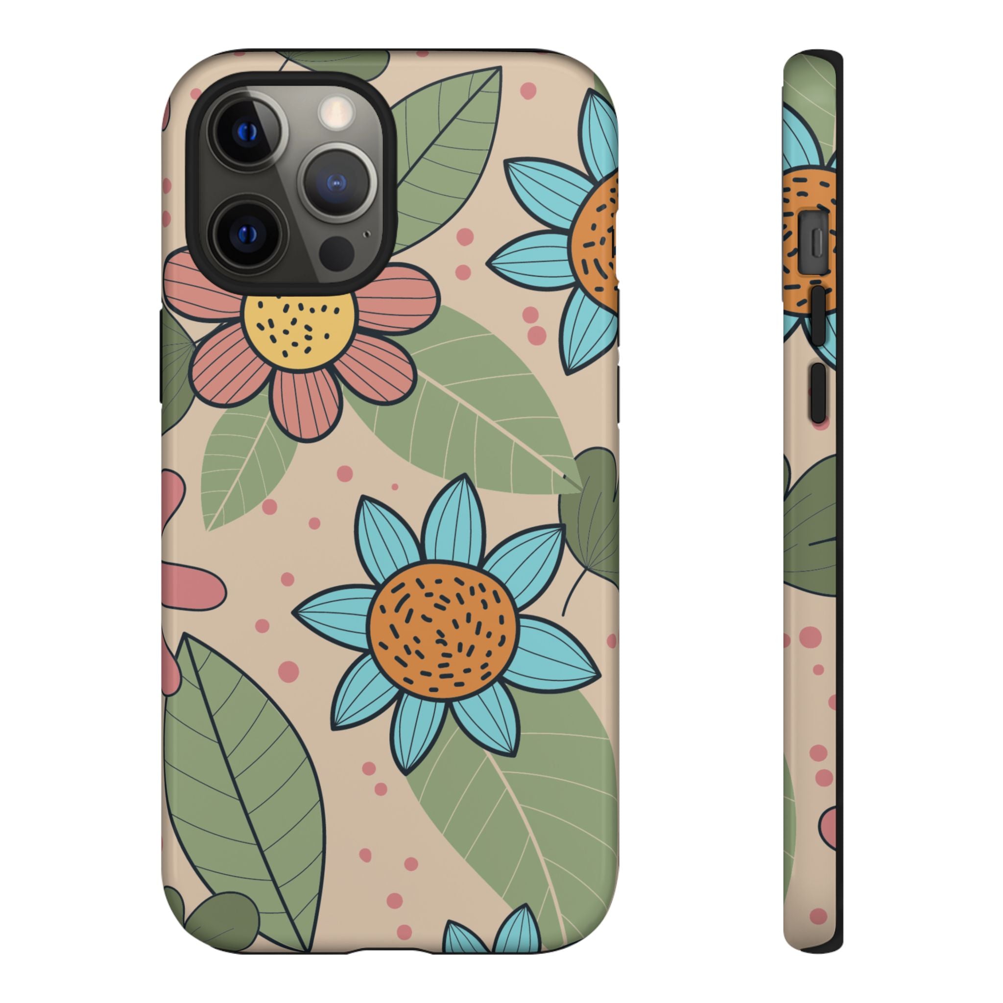 Floral Phone Case, Cute Tough Cases for Floral Lovers, Protective Cover for Gifts, Stylish Accessories, Phone Accessories For Her