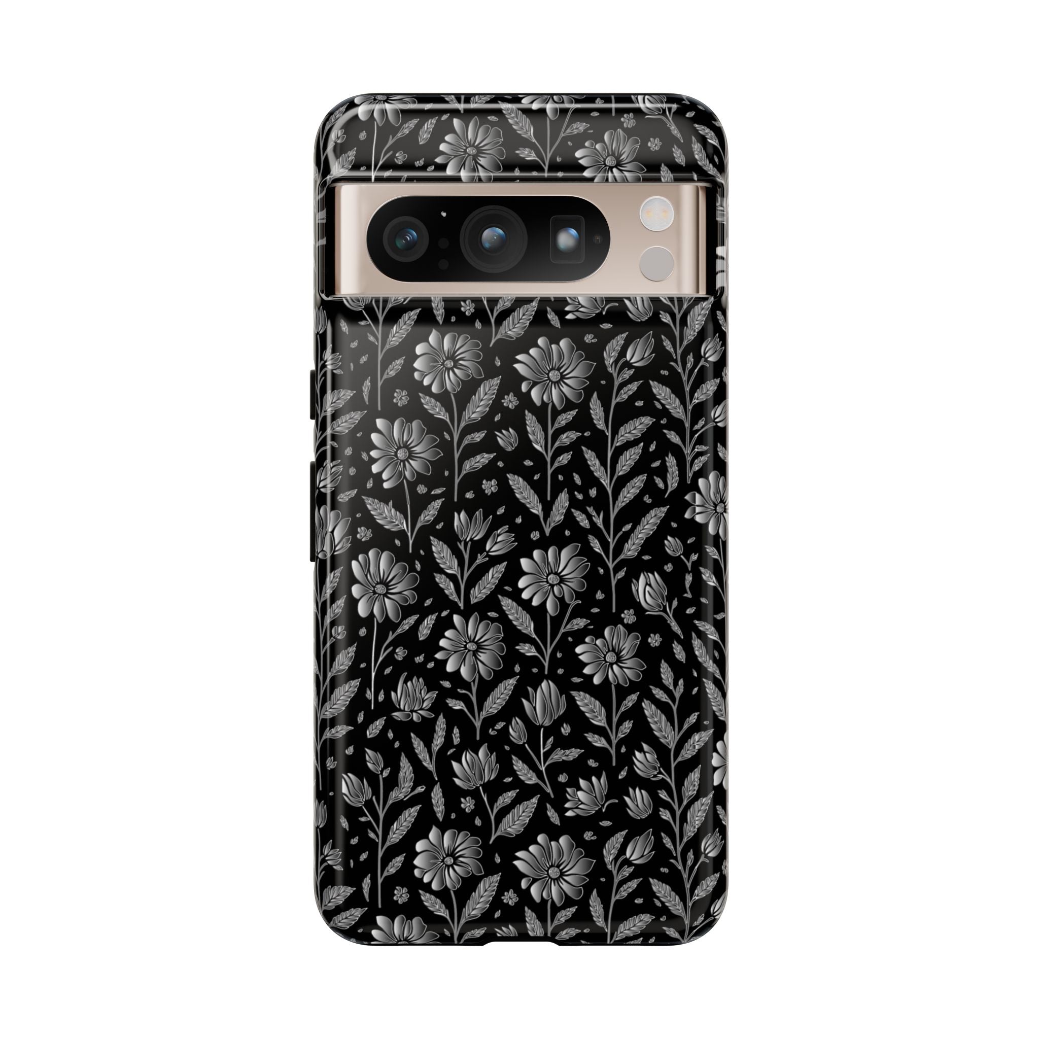 Stylish Floral Phone Case, Tough Floral Case, Botanical Phone Cover, Durable Floral Phone Protector, Gift for Her