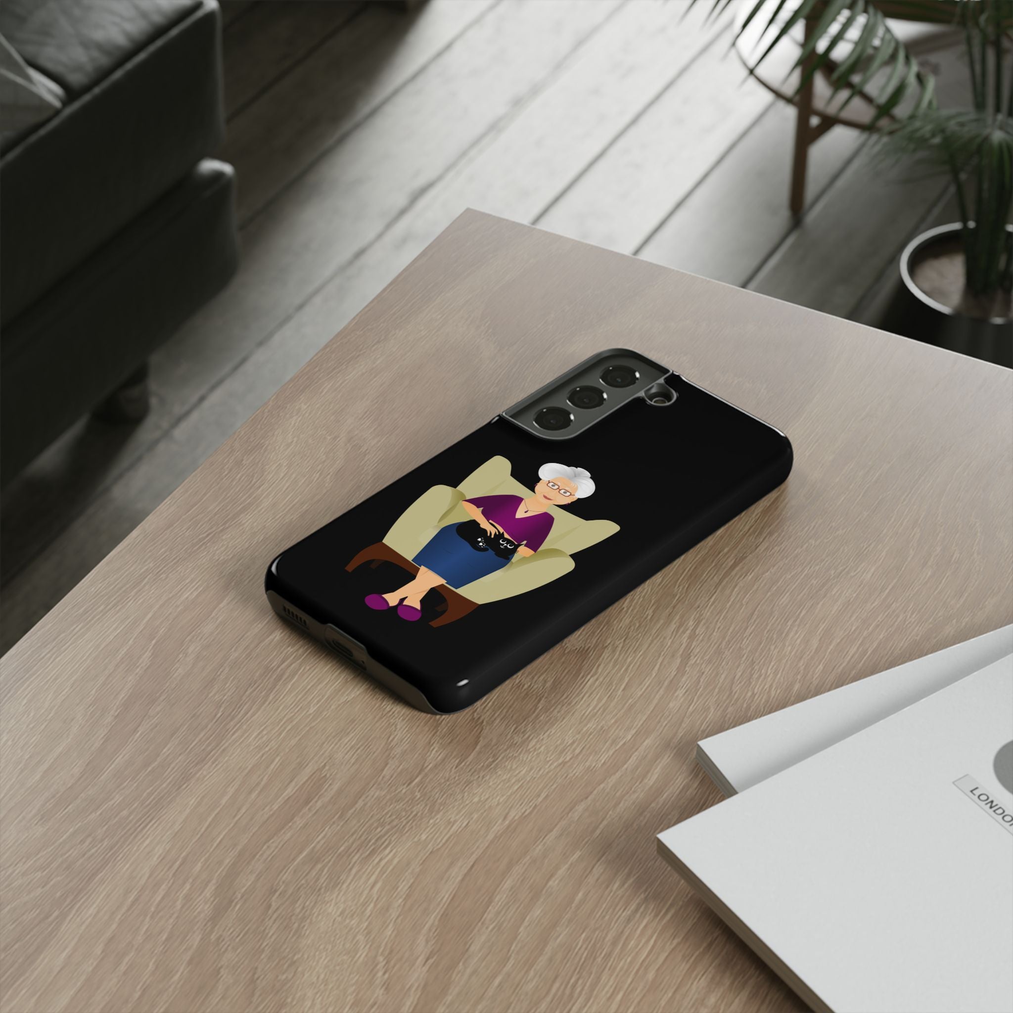 Grandma Phone Case, Tough Phone Cover for Grandparents, Durable Case for Seniors, Unique Gift for Grandmother, Personalized Tech Accessory