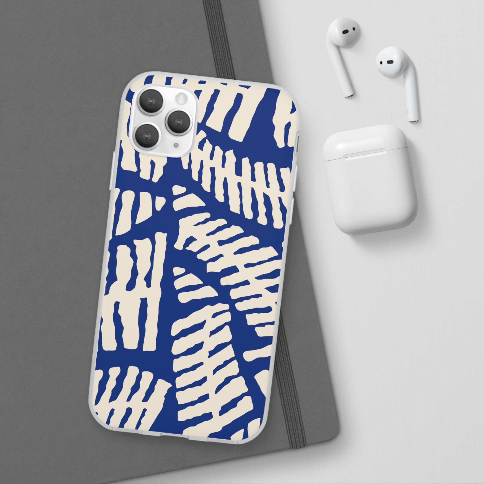 Stylish Flexi Cases for Smartphones, Artistic Phone Cover, Modern Design, Unique Gift for Her, Trendy Accessories