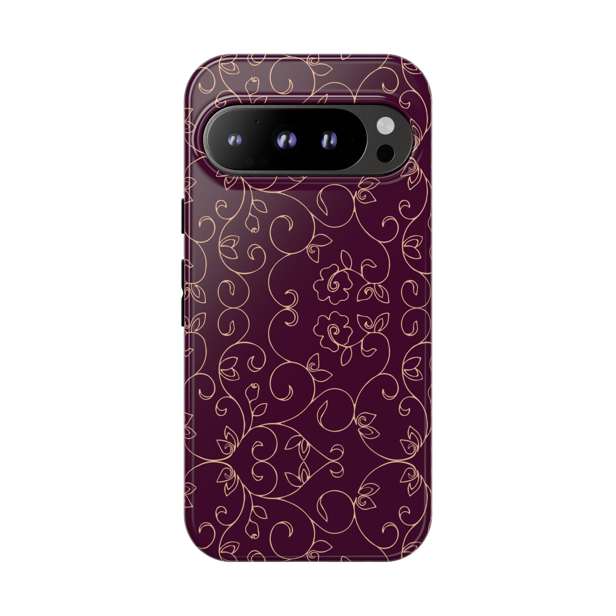 Elegant Floral Phone Case | Durable Mobile Cover, Gift for Her, Floral Design, Stylish Accessory, Phone Protection