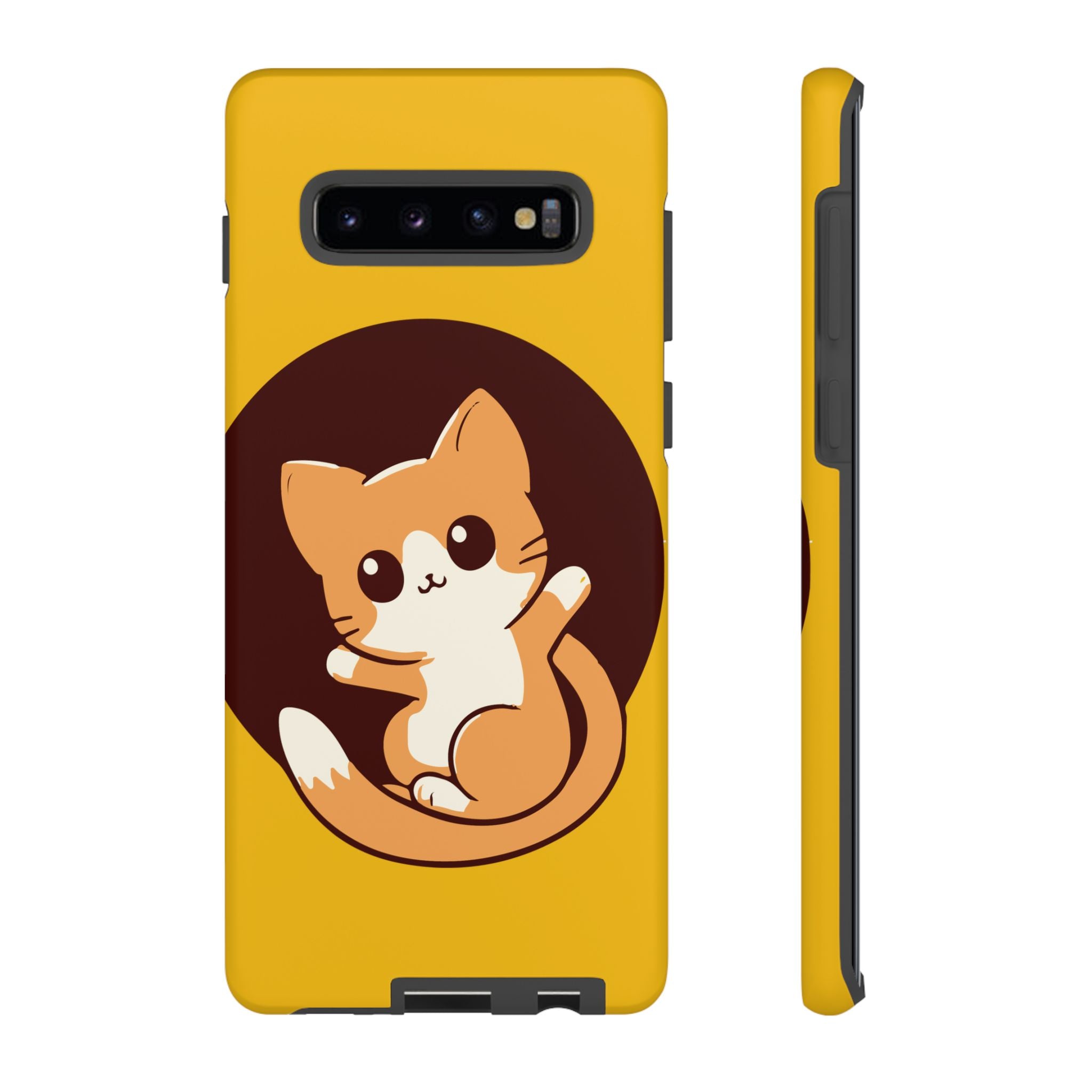 Cute Cat Phone Case | Tough Cases for Cat Lovers, Animal Design, Fun Gift, Unique Case, Durable Protection