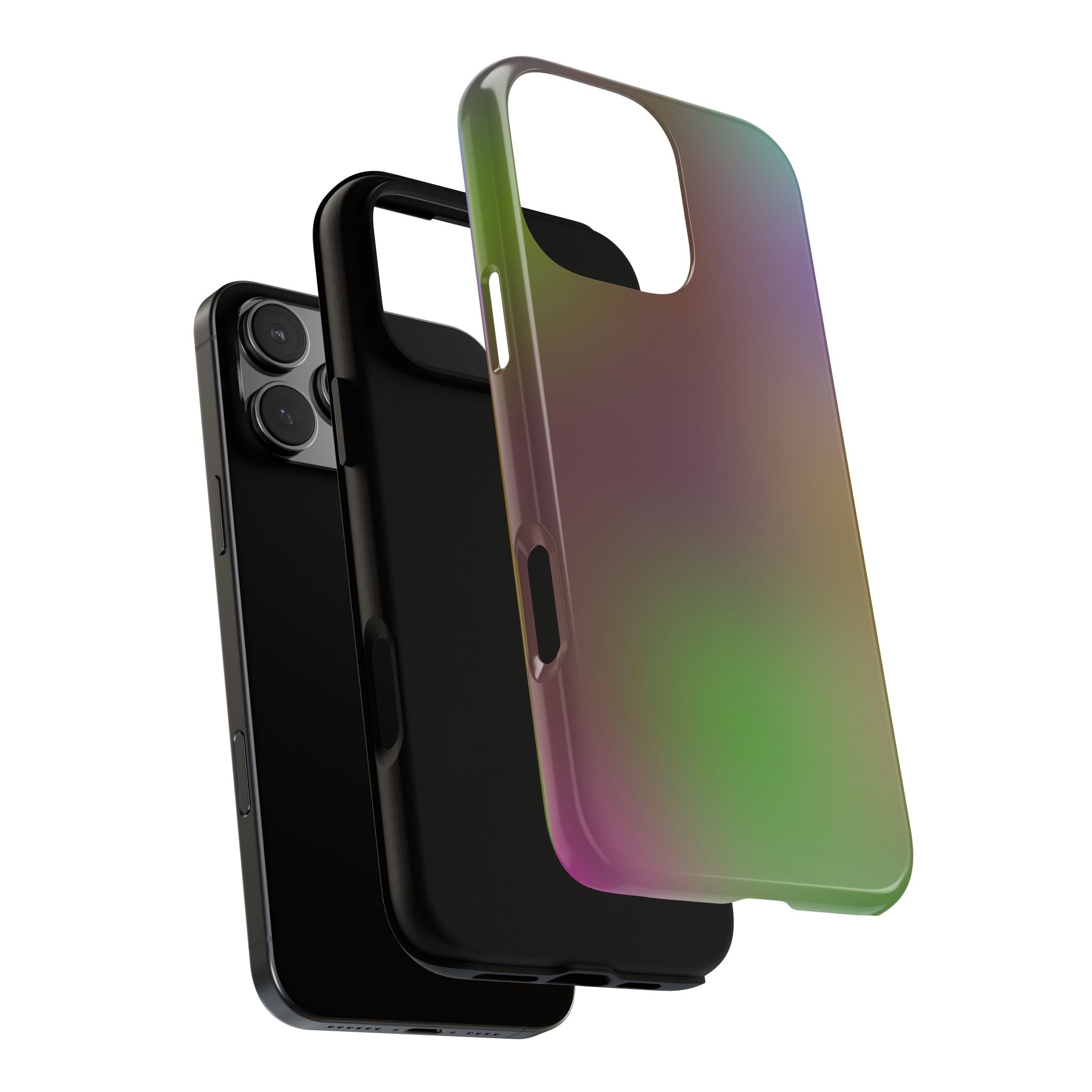Colorful Gradient Phone Case, Tough Cases for Protection, Stylish Mobile Cover, Unique Gift, Modern Tech Accessory